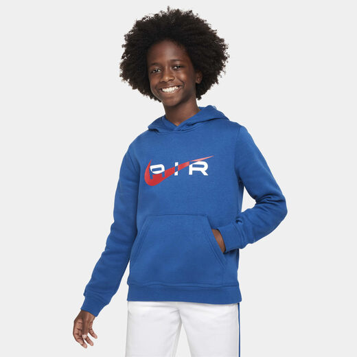 Hoodies & Sweatshirts-Nike, Nike Air, Older Kids' Pullover Fleece Hoodie
