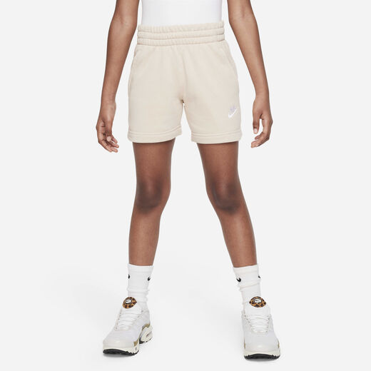 Shorts-Nike, Nike Sportswear Club Fleece, Older Kids' (Girls') 13cm (approx.) French Terry Shorts
