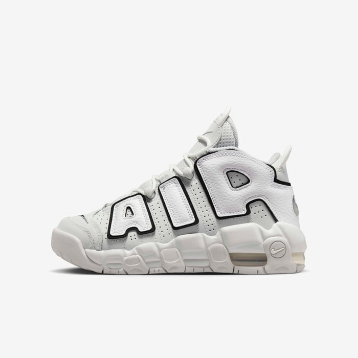 Buy Nike Air More Uptempo Older Kids' Shoes Photon Dust/White