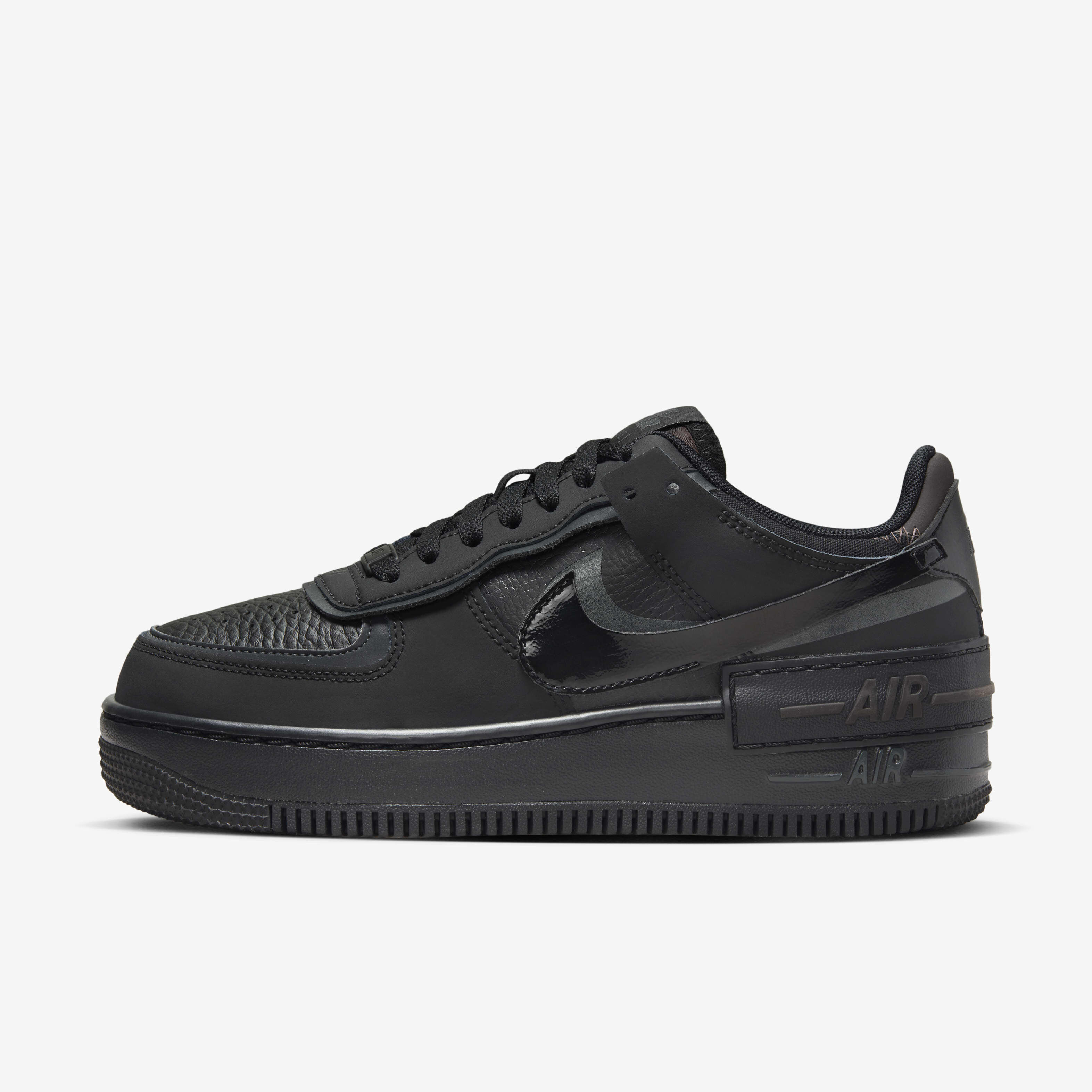 black air force 1 shiny