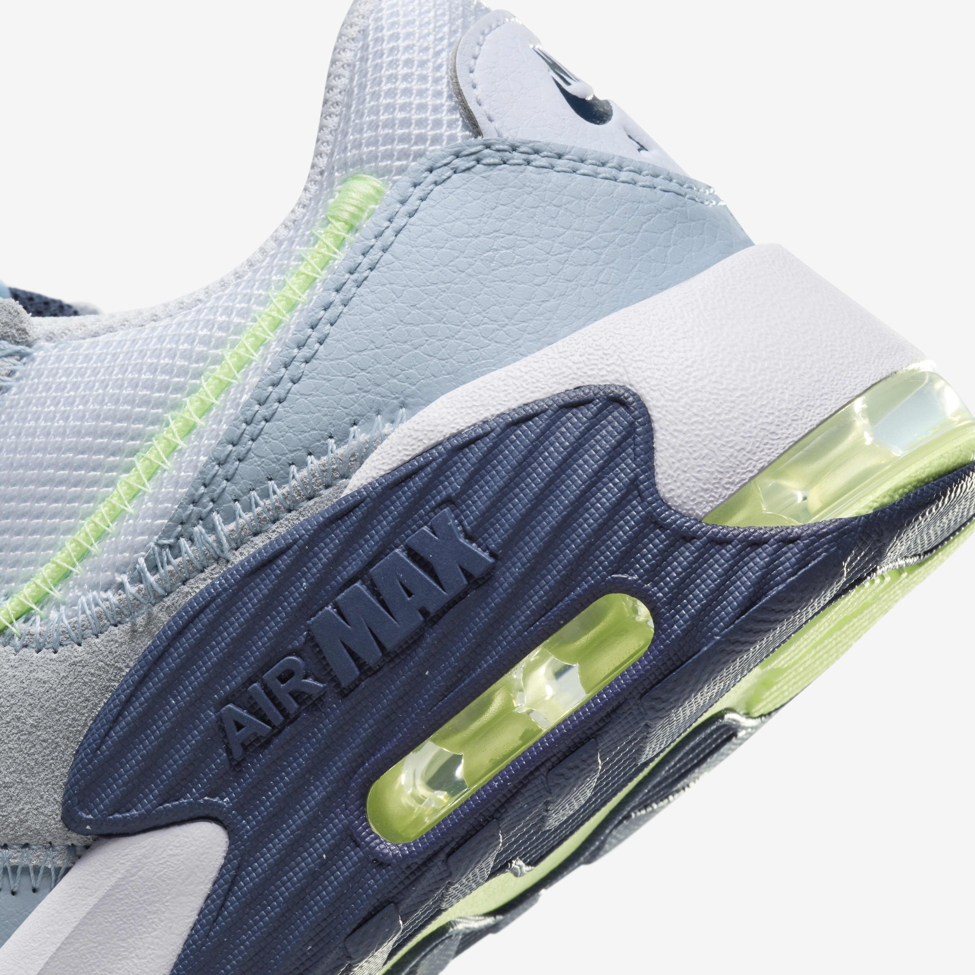 nike air max excee blue and green