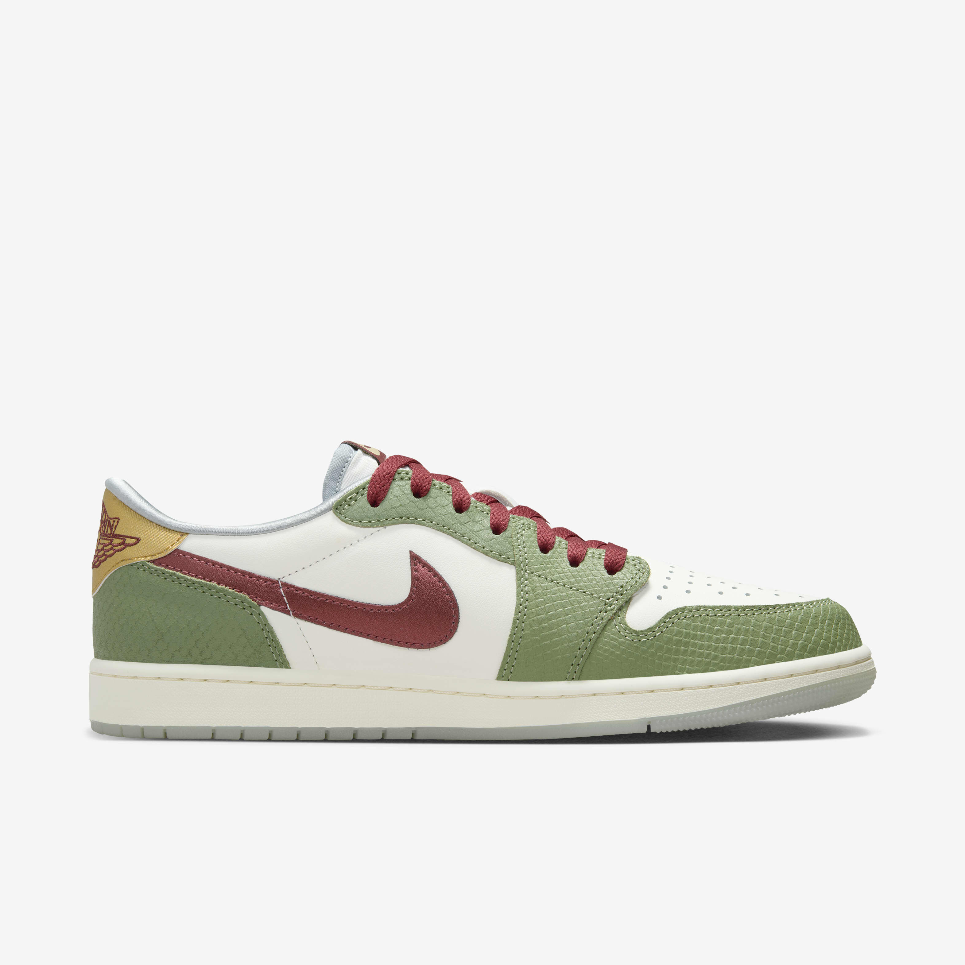 Buy Air Jordan 1 Retro Low OG Lunar New Year Men's Shoes - Sail/Oil  Green/Light Pumice/Cedar | Nike Kuwait Official