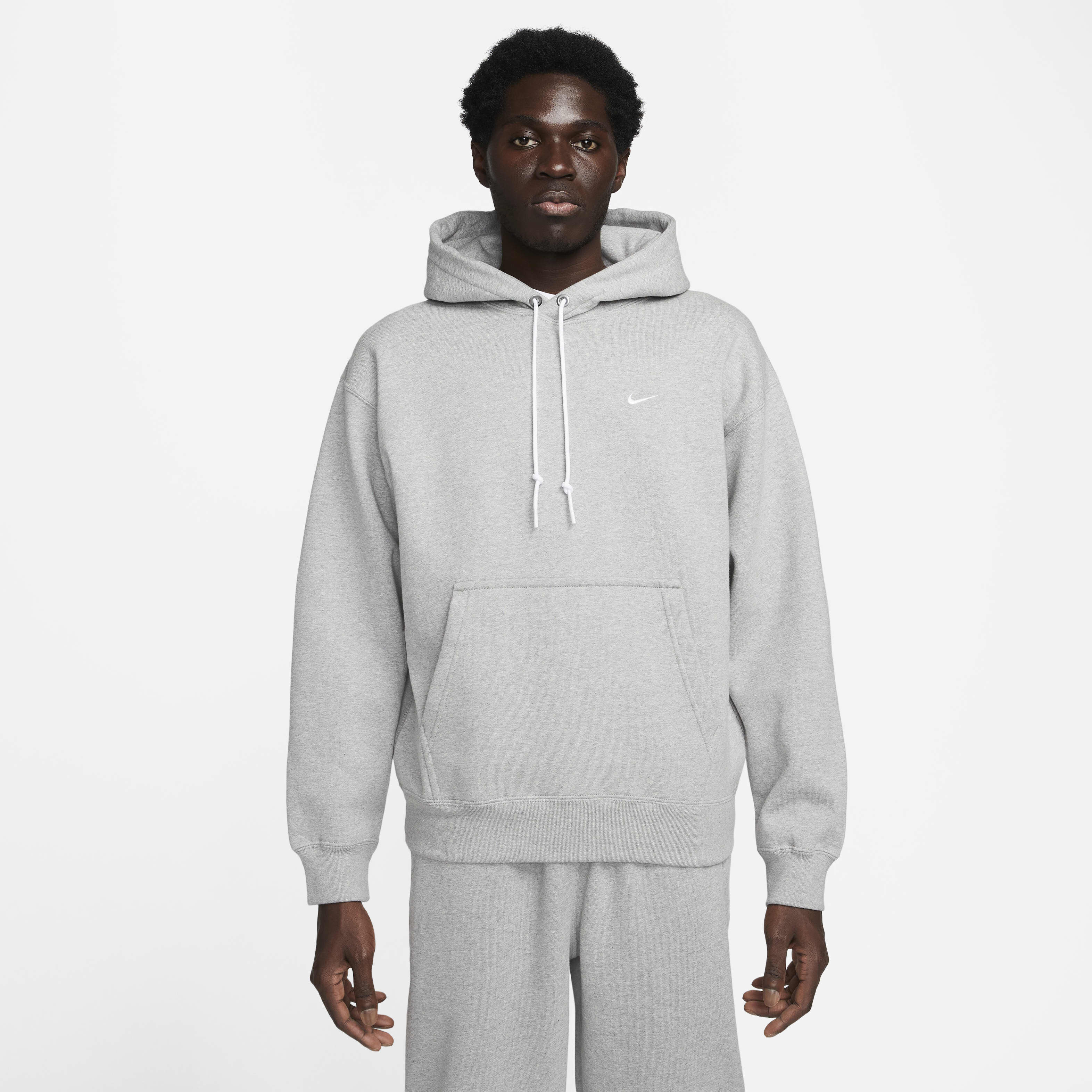 Plain gray nike hoodie clearance