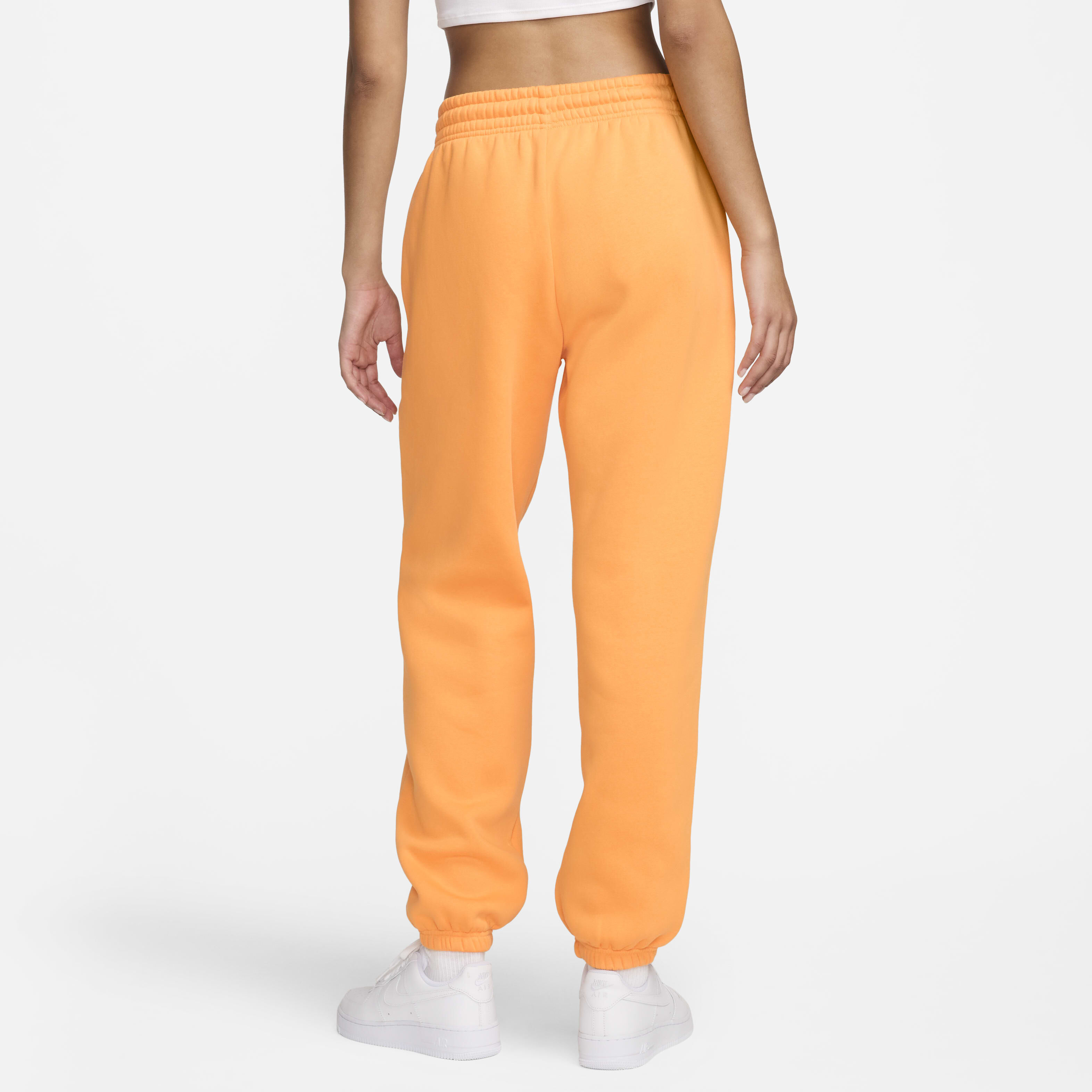 Buy Nike Sportswear Phoenix Fleece Women s High Waisted Oversized Tracksuit Bottoms Sundial Sail Nike Kuwait Official