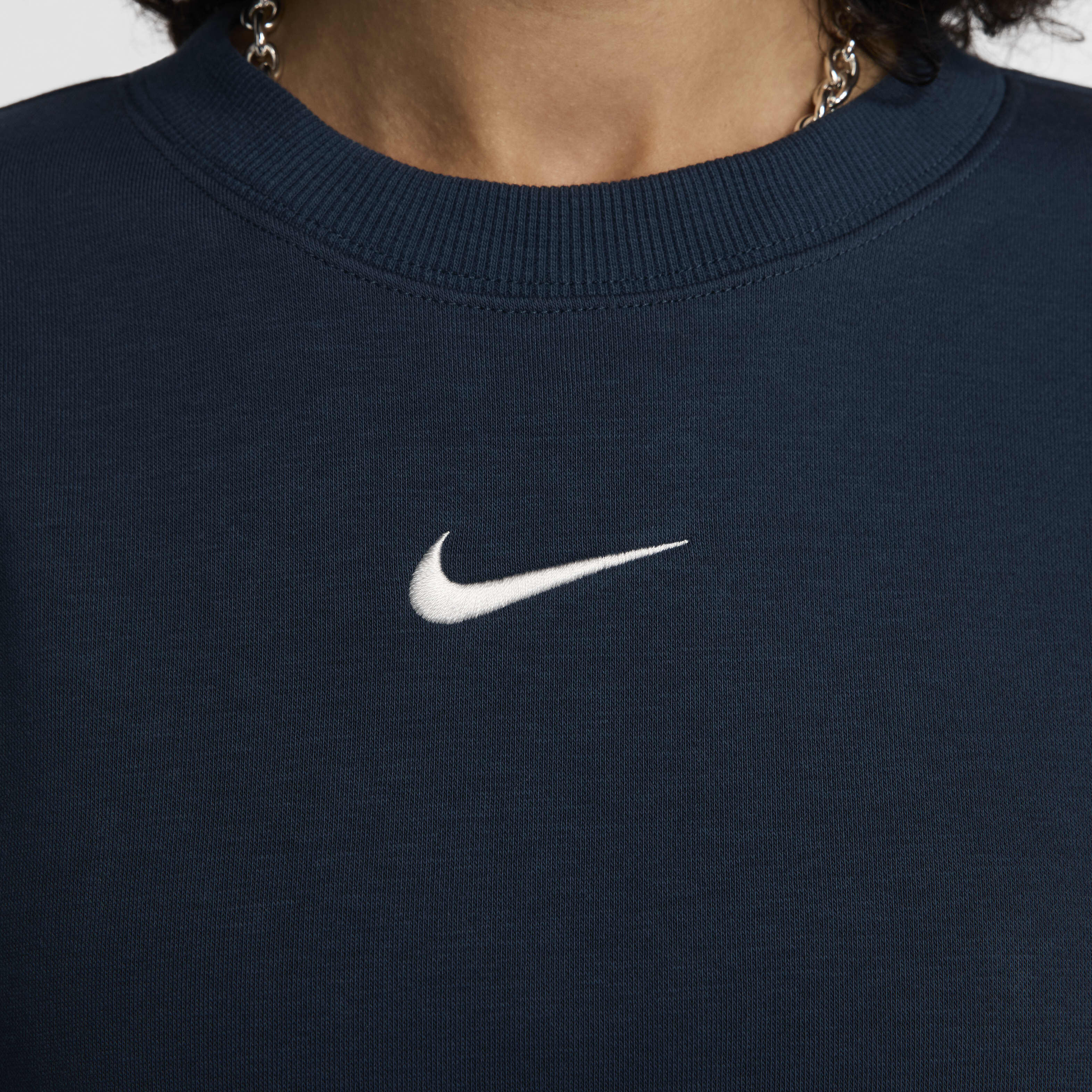 Navy nike sweatshirt womens cheap