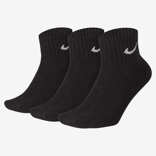 Ankle-Nike, Nike, Cushioned Ankle Socks (3 Pairs)