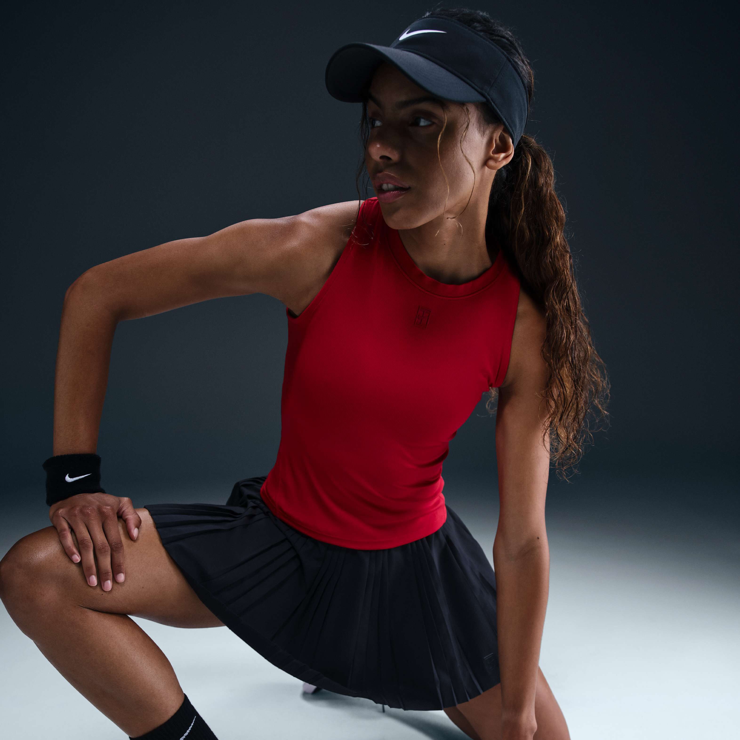 Buy NikeCourt Advantage Women's Tank Top - Gym Red/Gym Red