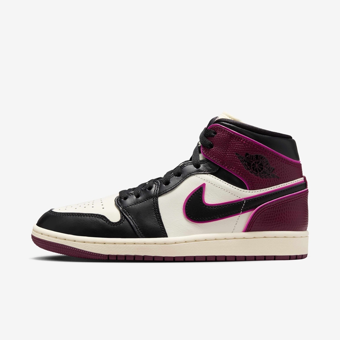 Mas Active Jordan Buy Air Jordan 1 Mid SE Women's Shoes - Sail/Active Pink/Bordeaux/Black ...