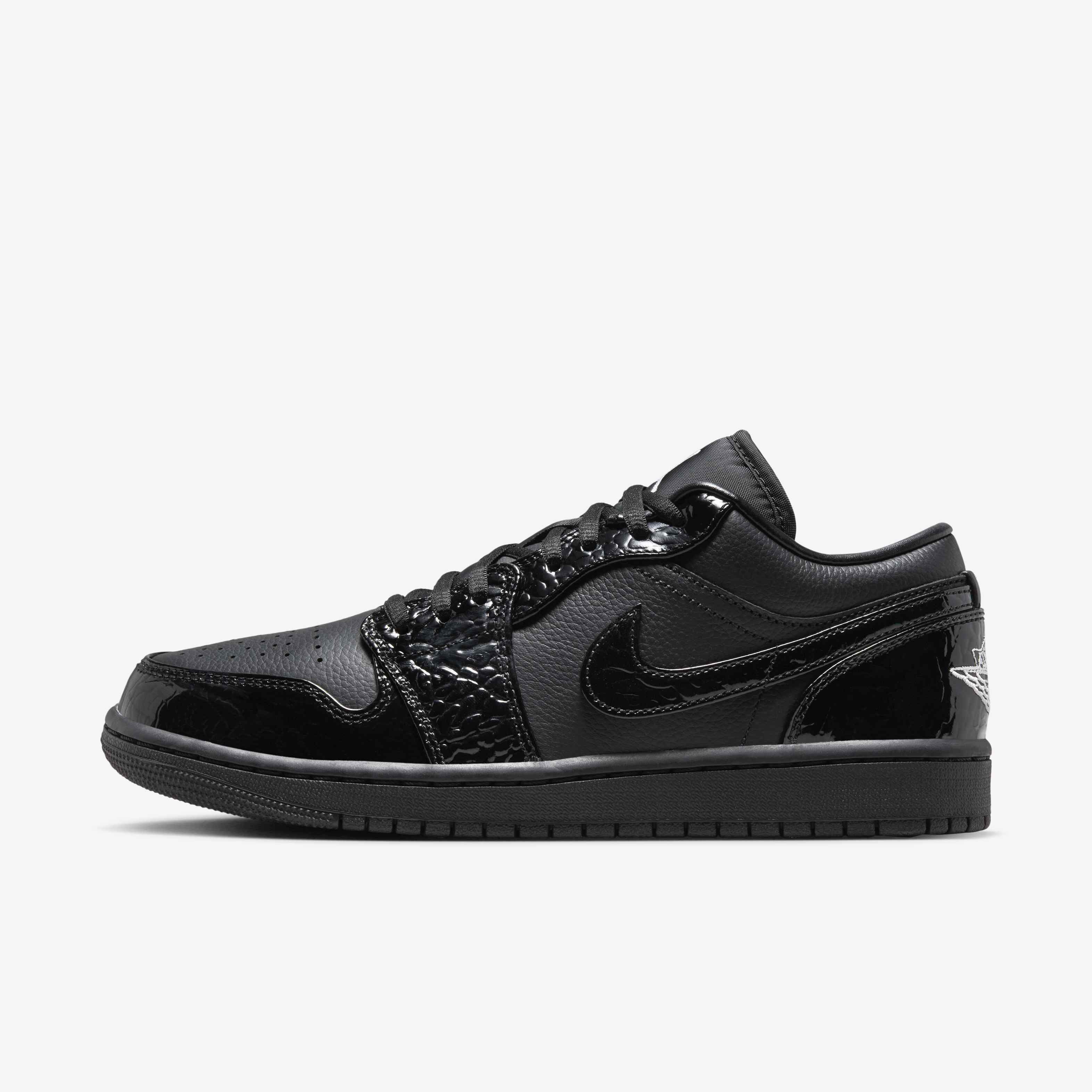 Buy Air Jordan Low SE Women's Shoes Black/White/Metallic