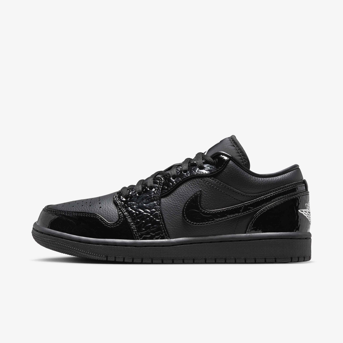 Buy Air Jordan Low SE Women's Shoes Black/White/Metallic