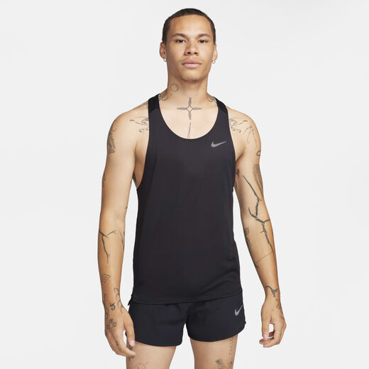 Men's Sleeveless Tank Tops-Nike, Nike Fast, Men's Dri-FIT Running Vest