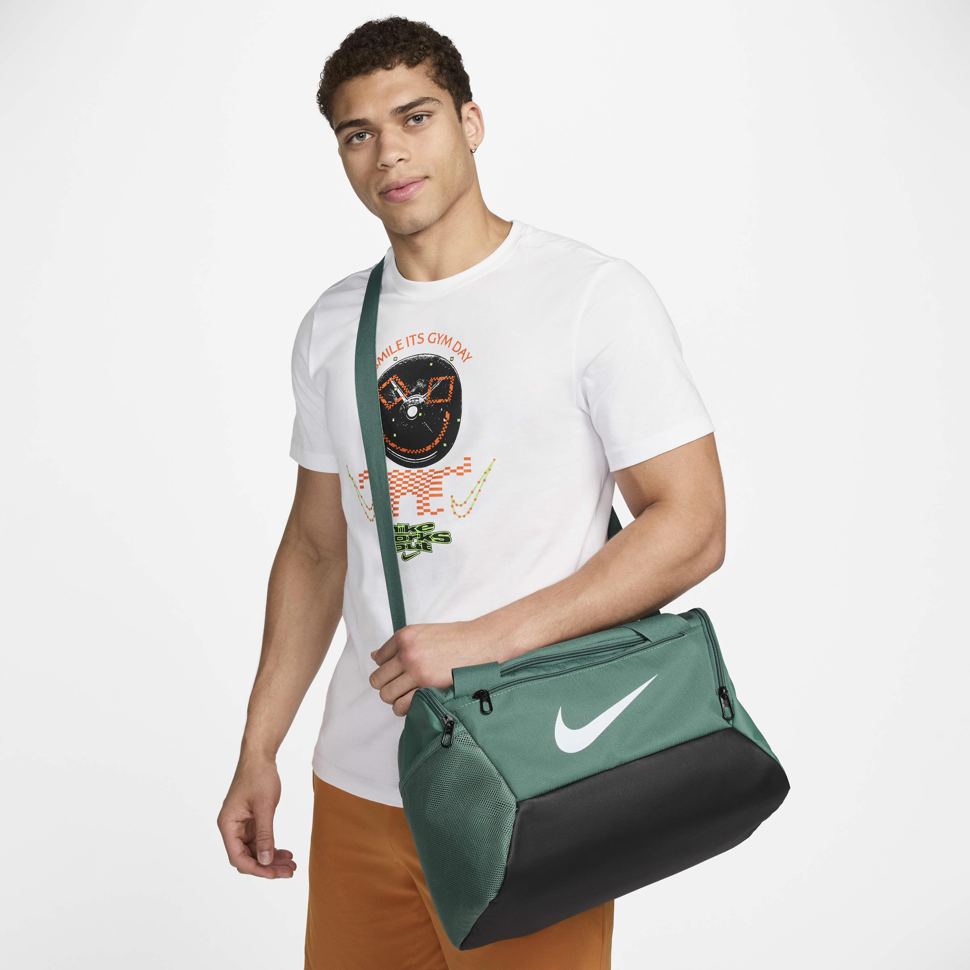 Buy Nike Brasilia 9.5 Training Duffel Bag Extra Small 25L Bicoastal Black White Nike Kuwait Official