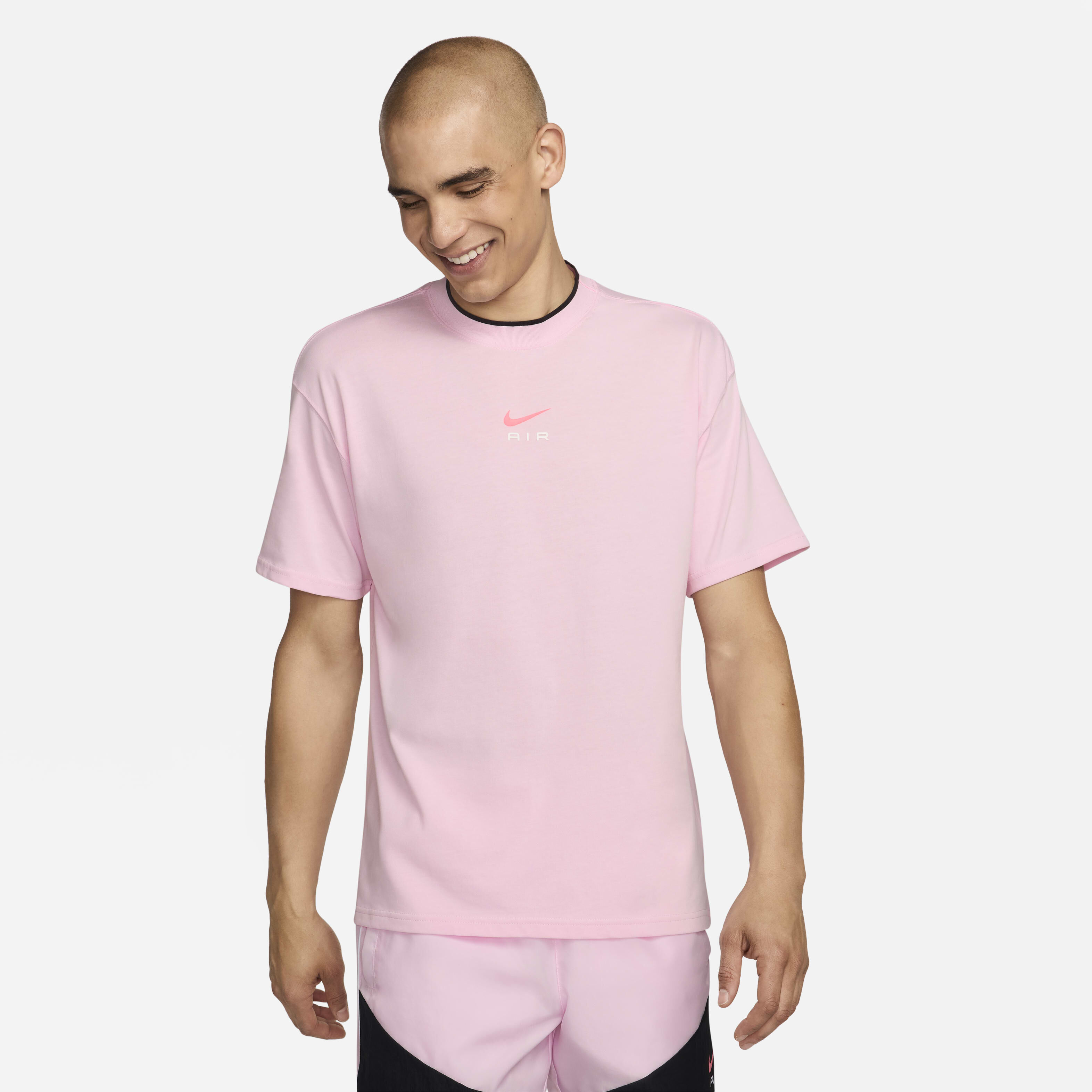 Nike air t shirt pink hot sale