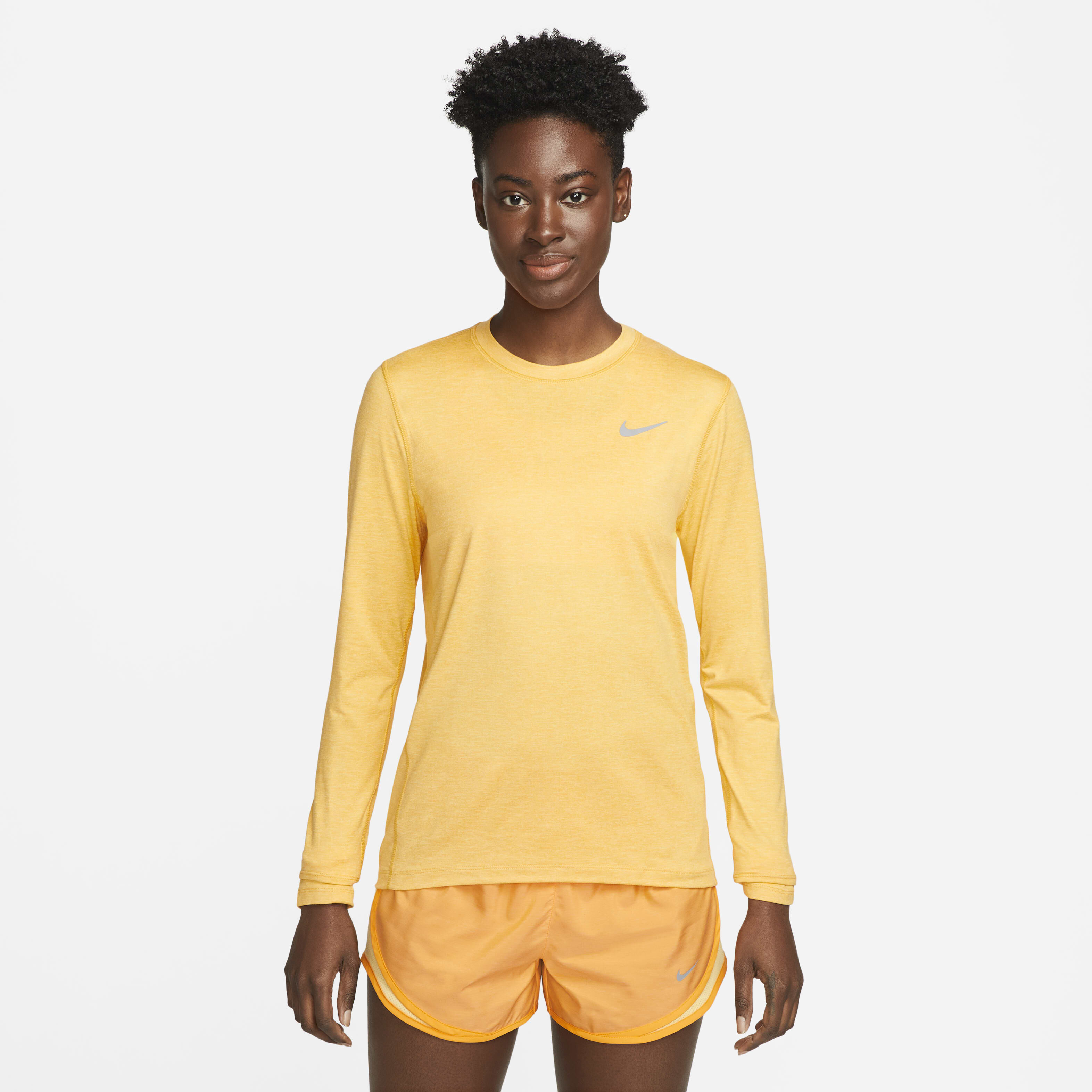 Nike dri fit crew shorts women's discount