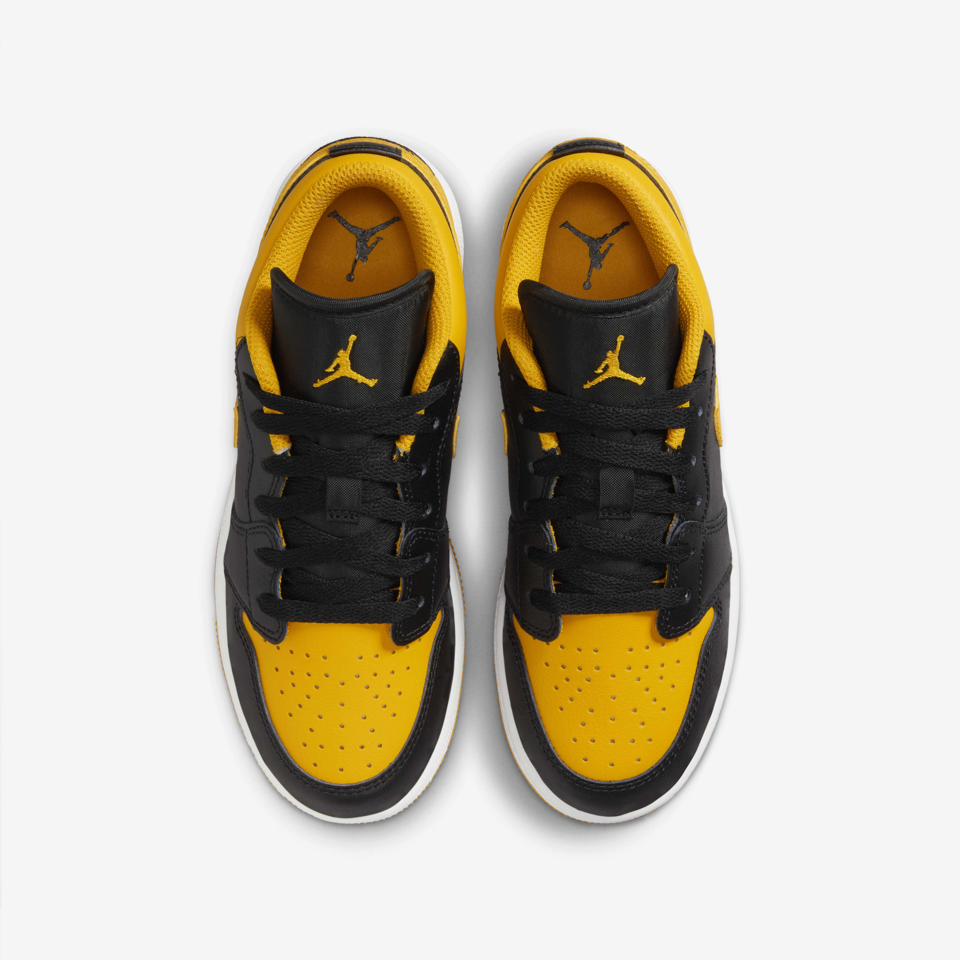 Buy Air Jordan Low Older Kids' Shoes Black/White/Yellow Ochre