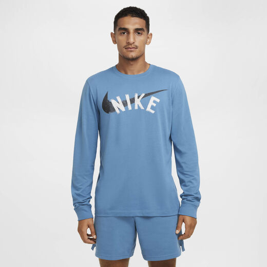 T-Shirts & Tops-Nike, Nike, Men's Dri-FIT Long-Sleeve Fitness T-Shirt