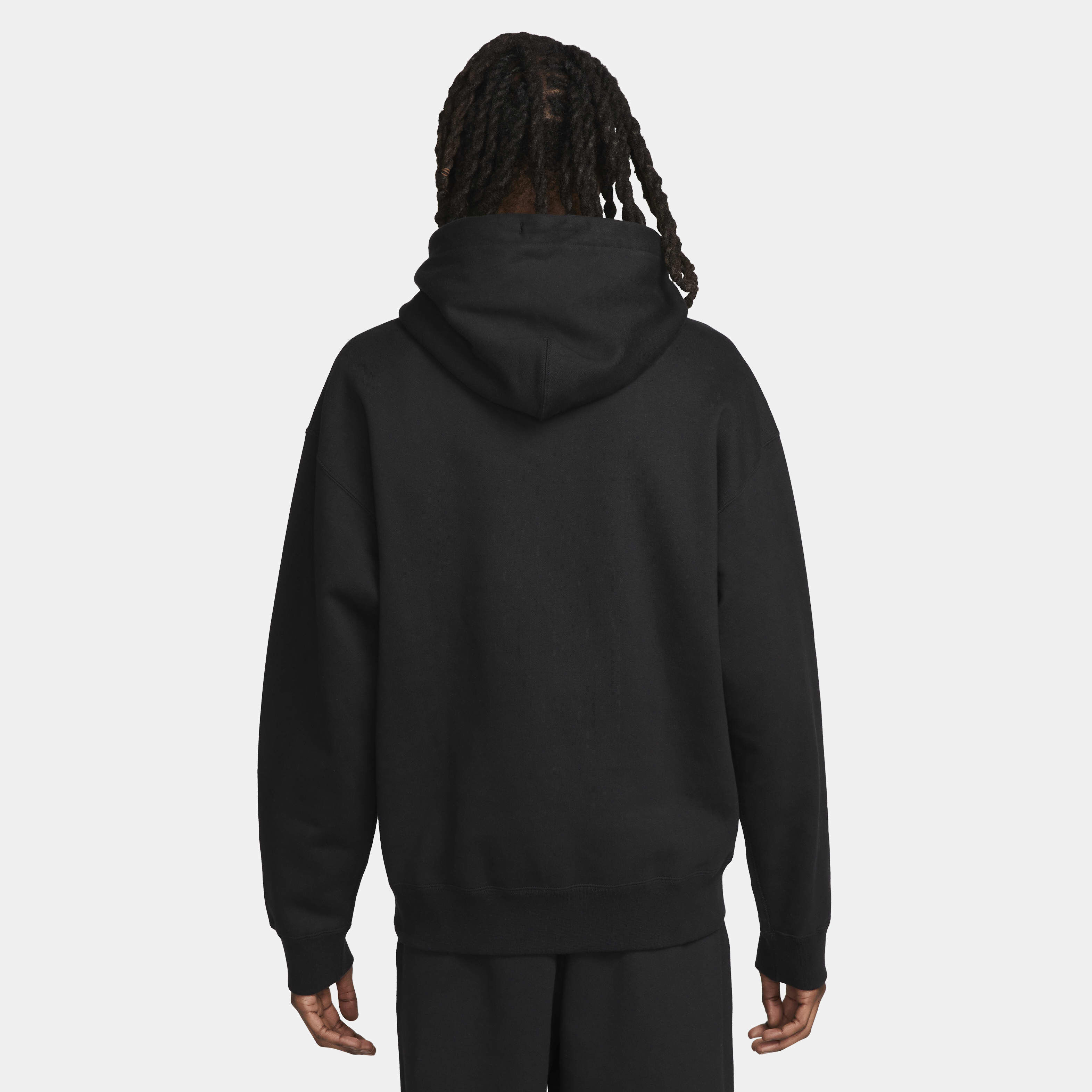 Buy Nike Solo Swoosh Men's Fleece Pullover Hoodie - Black/White | Nike  Kuwait Official
