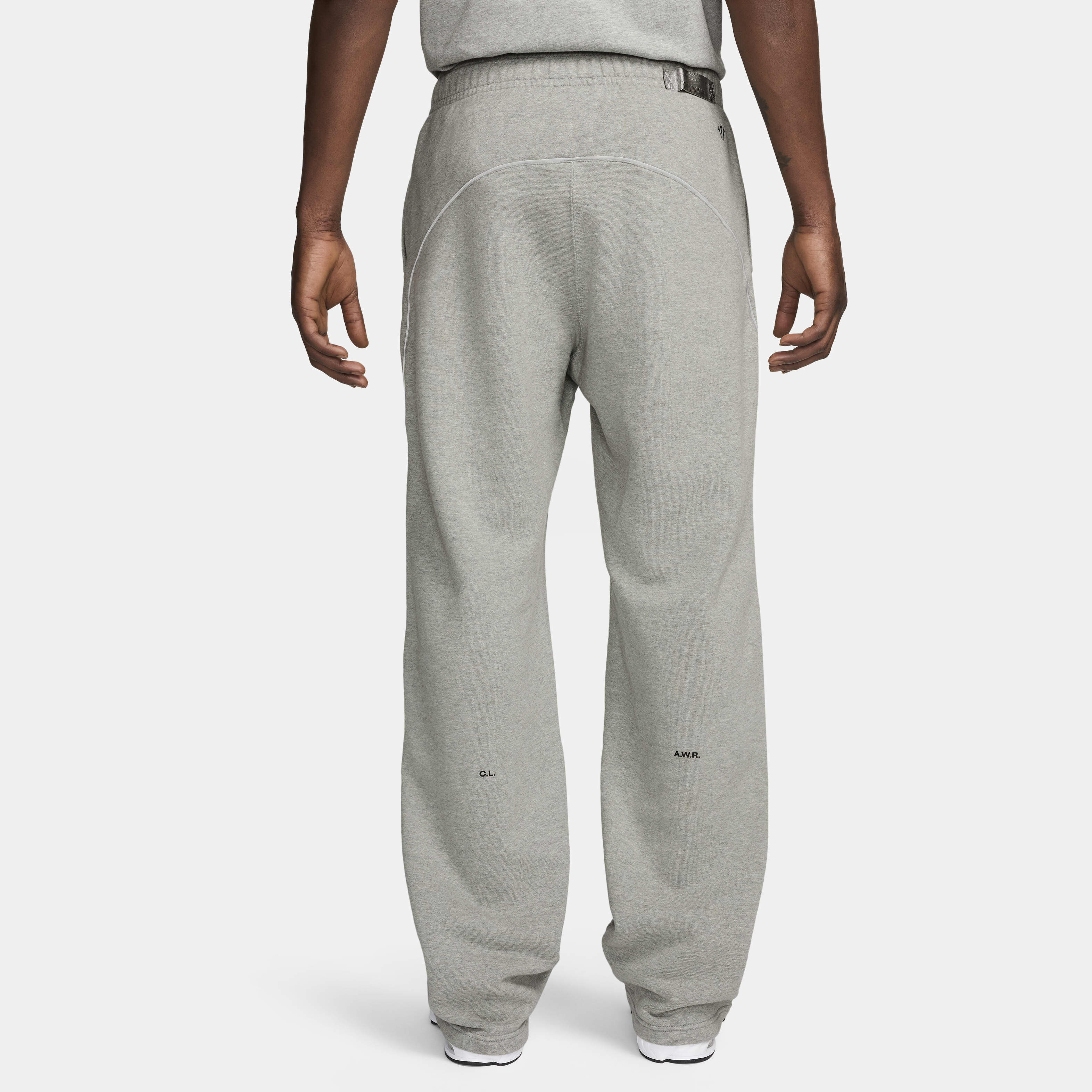Mens grey nike tracksuit bottoms discount