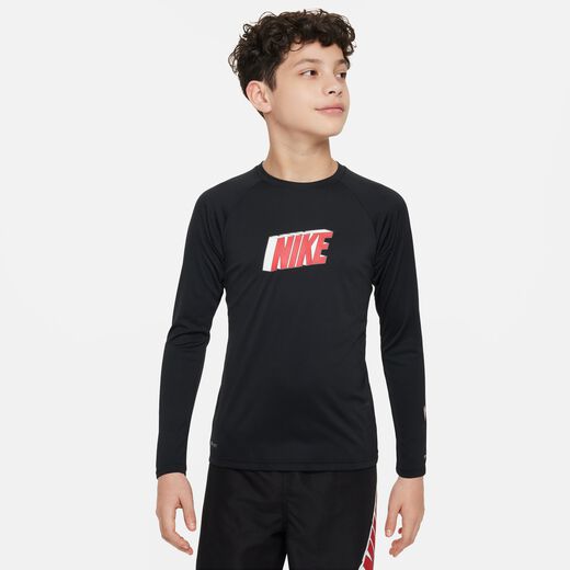 Nike long sleeve swim shirt sales