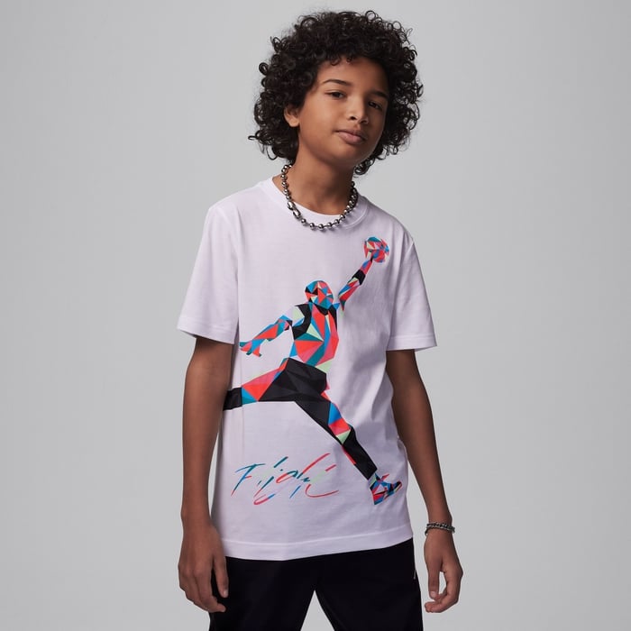 Buy Jordan Jumpman Heirloom Big Kids' Graphic T-Shirt White