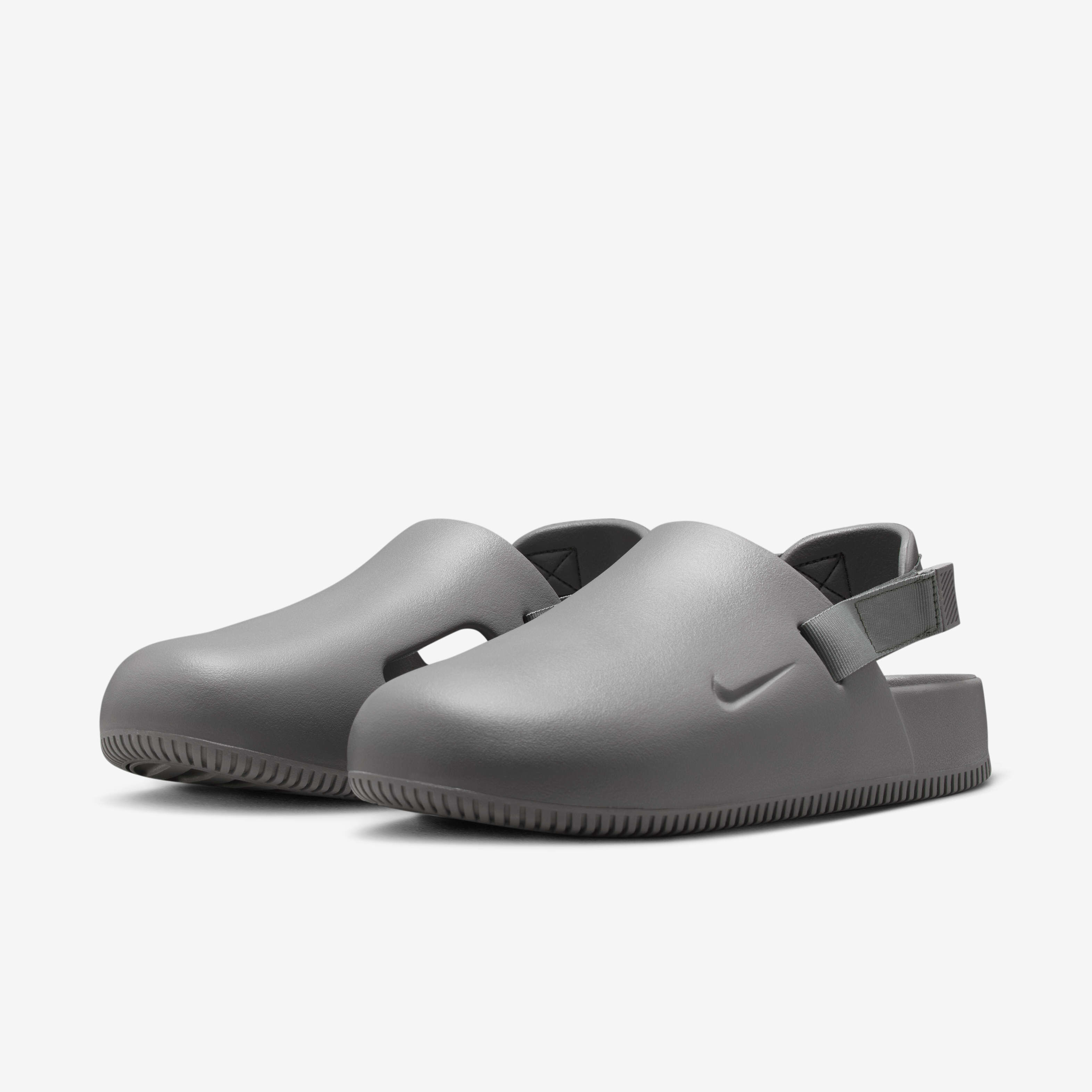 Buy Nike Calm Men's Mules - Flat Pewter/Flat Pewter | Nike