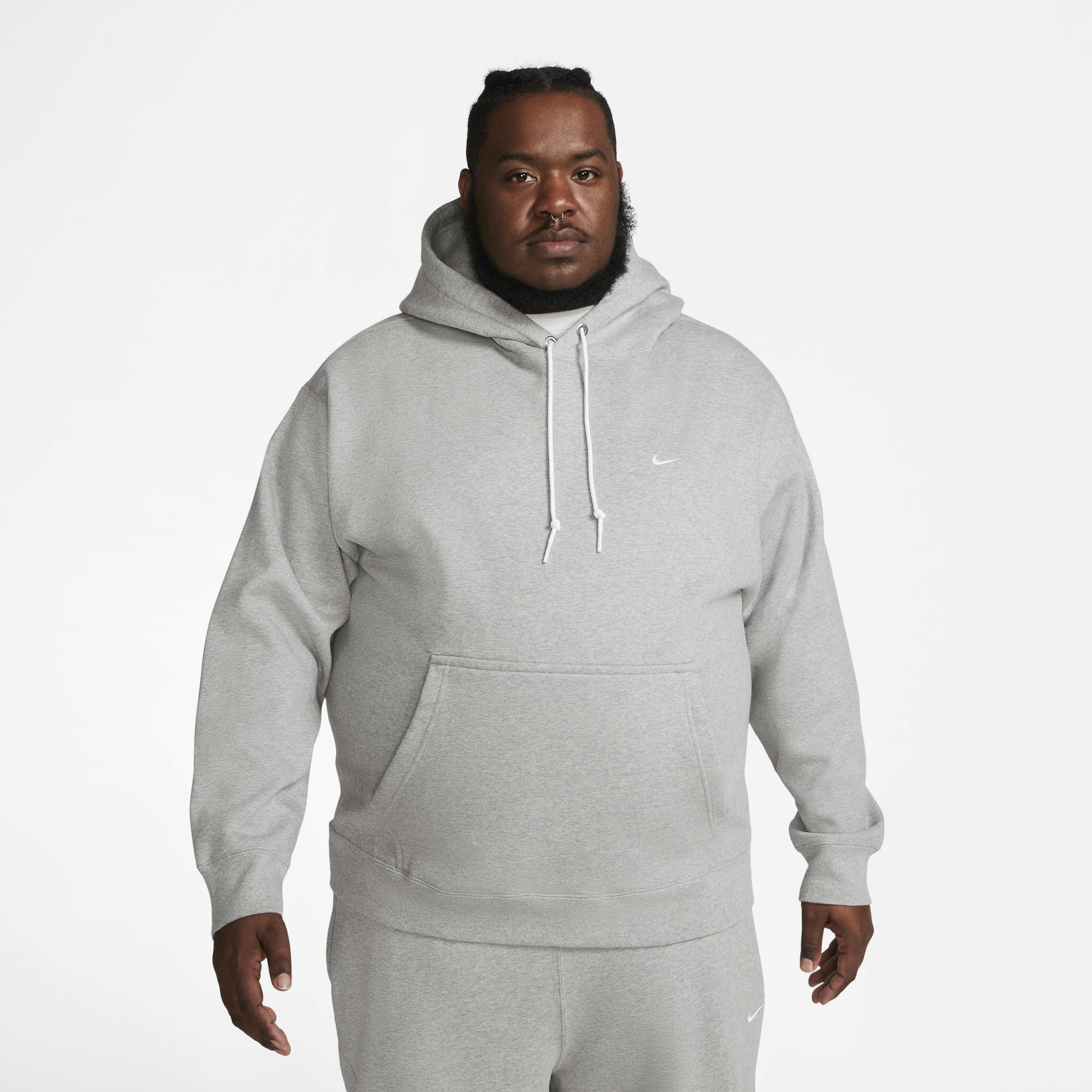 Buy Nike Solo Swoosh Men s Fleece Pullover Hoodie Nike Kuwait Official
