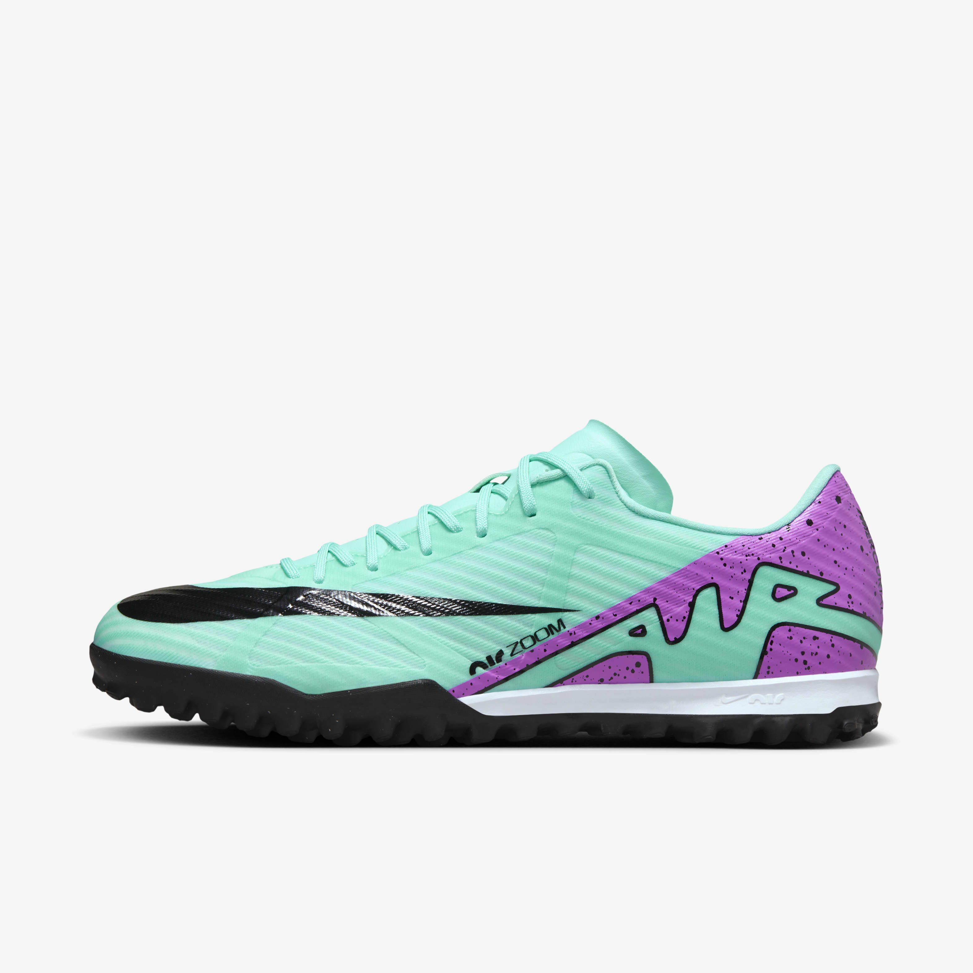 Buy Nike Mercurial Vapor 15 Academy Turf Low Top Football Shoes Hyper Turquoise Black White Fuchsia Dream Nike Kuwait Official