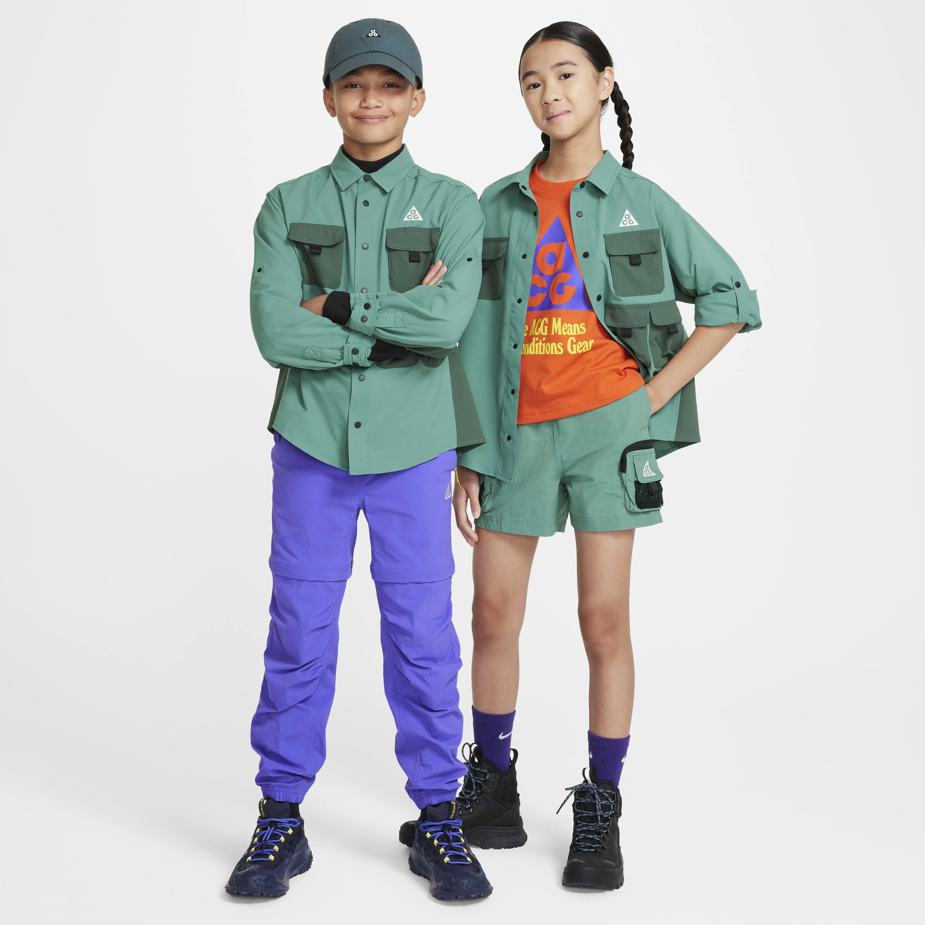 Buy Nike ACG 'Devastation Trail' Older Kids' Dri-FIT UV Top Buy Nike ACG 'Devastation Trail' Older Kids' Dri-FIT UV Top