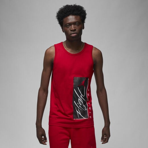 Men's Sleeveless Tank Tops-JRDN, Jordan Essentials, Men's Graphic Tank Top