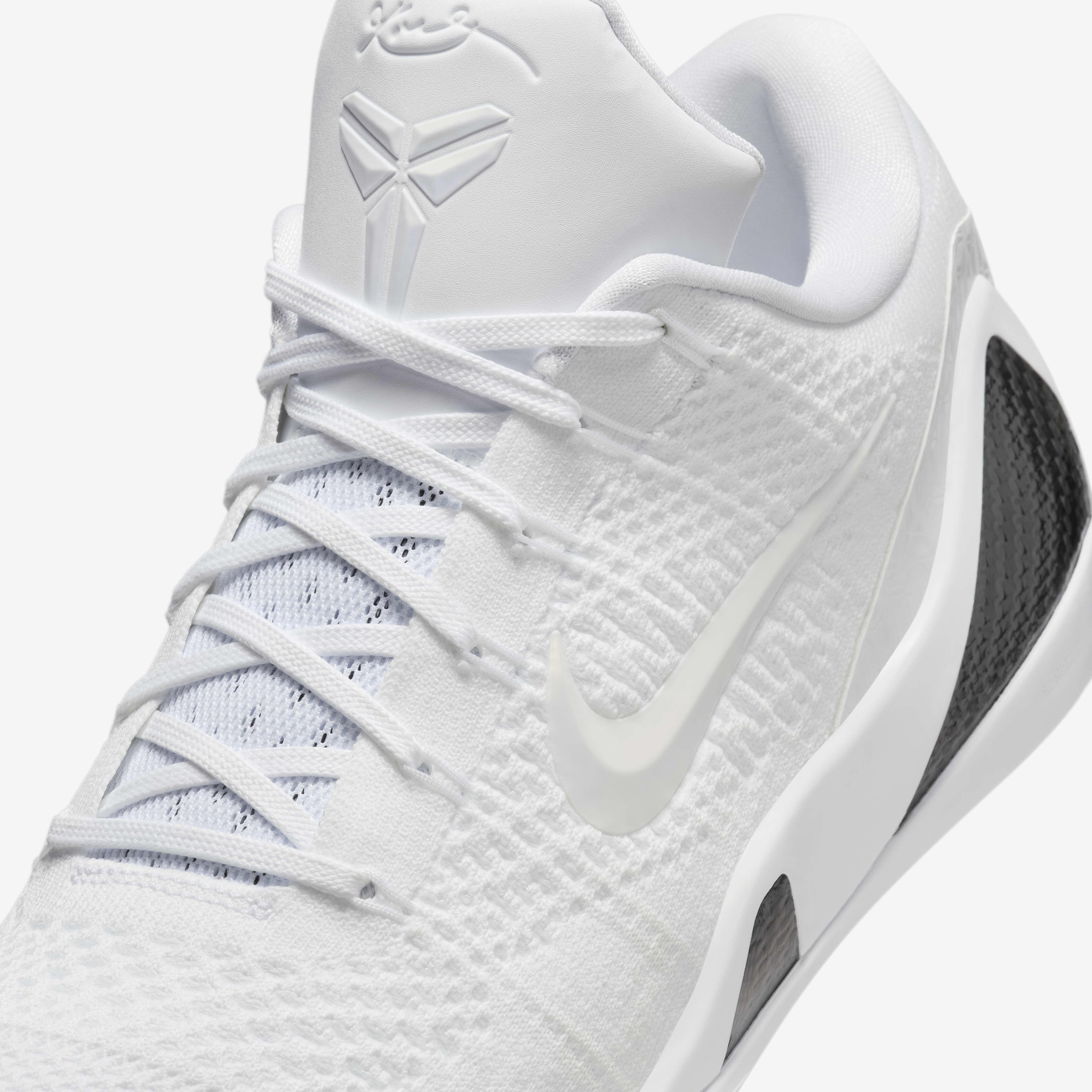 Kobe low tops white sales