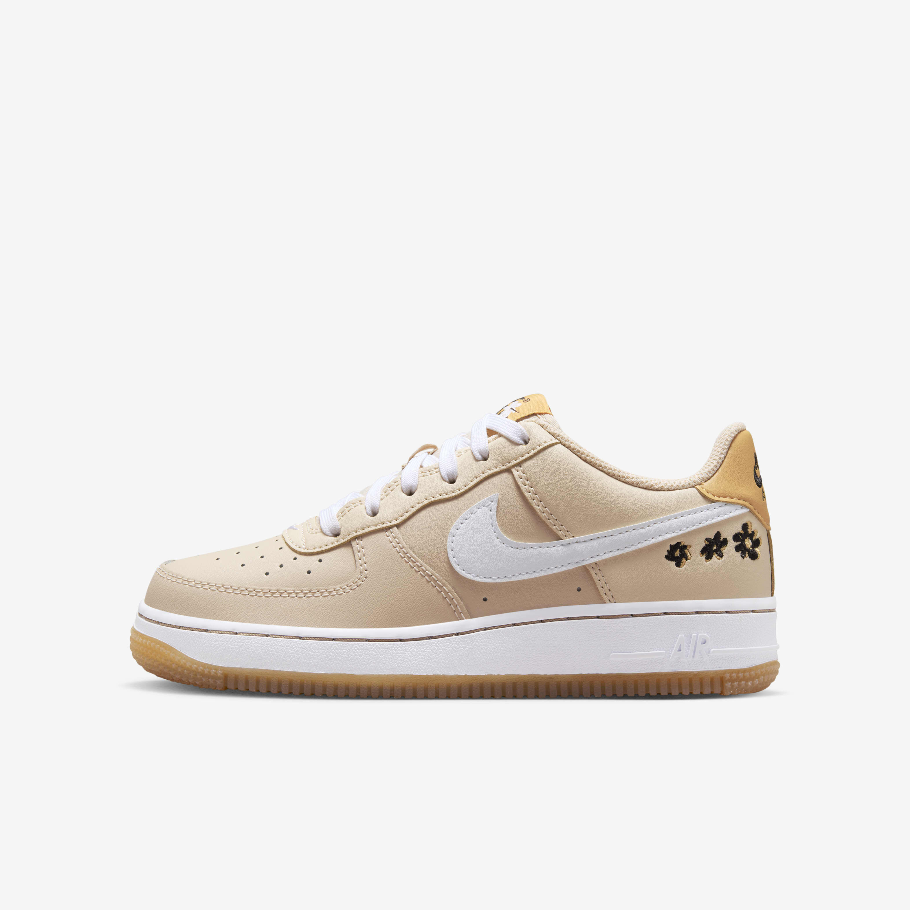 Nike air force 1 junior yellow outlet