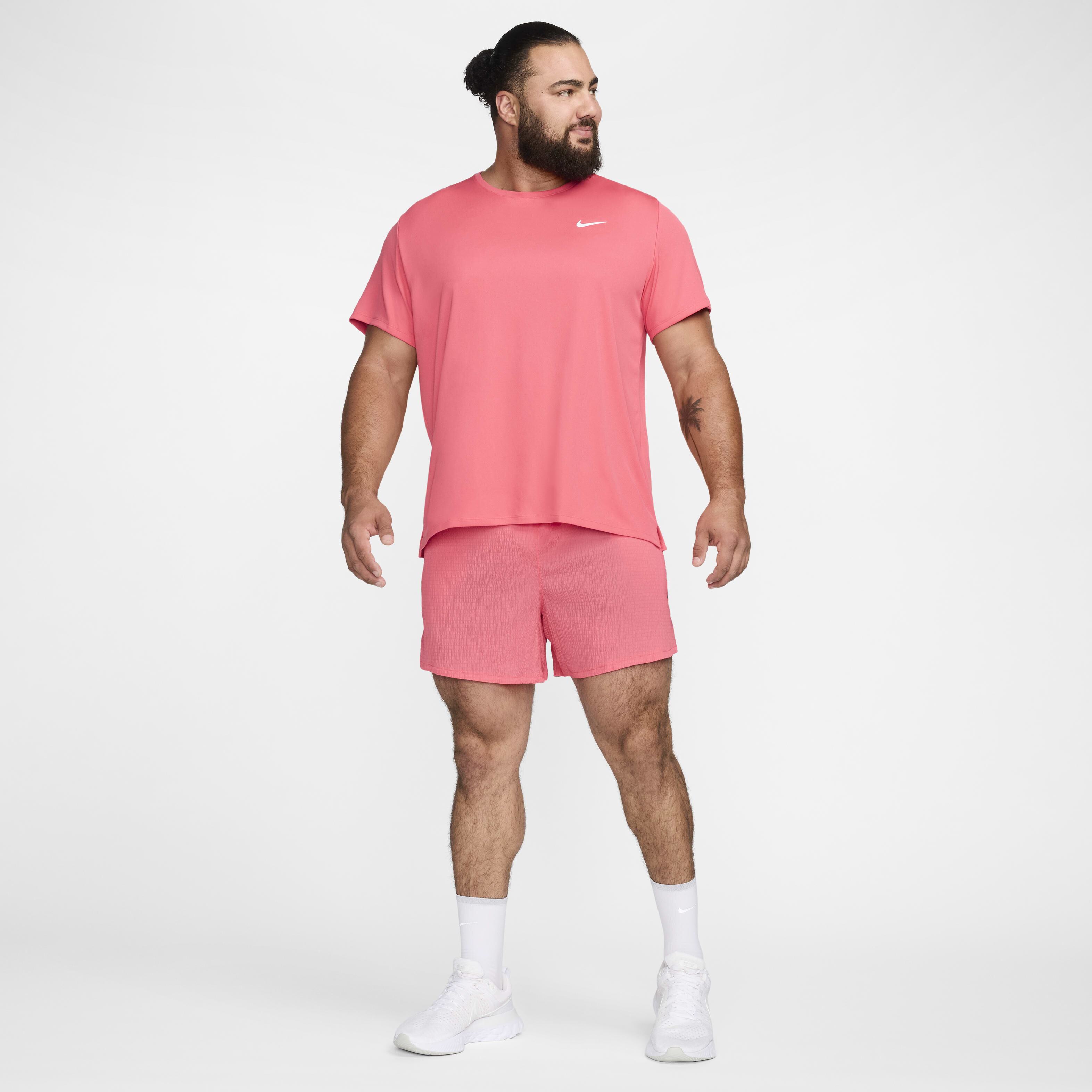 Nike mens pink running shorts outlet