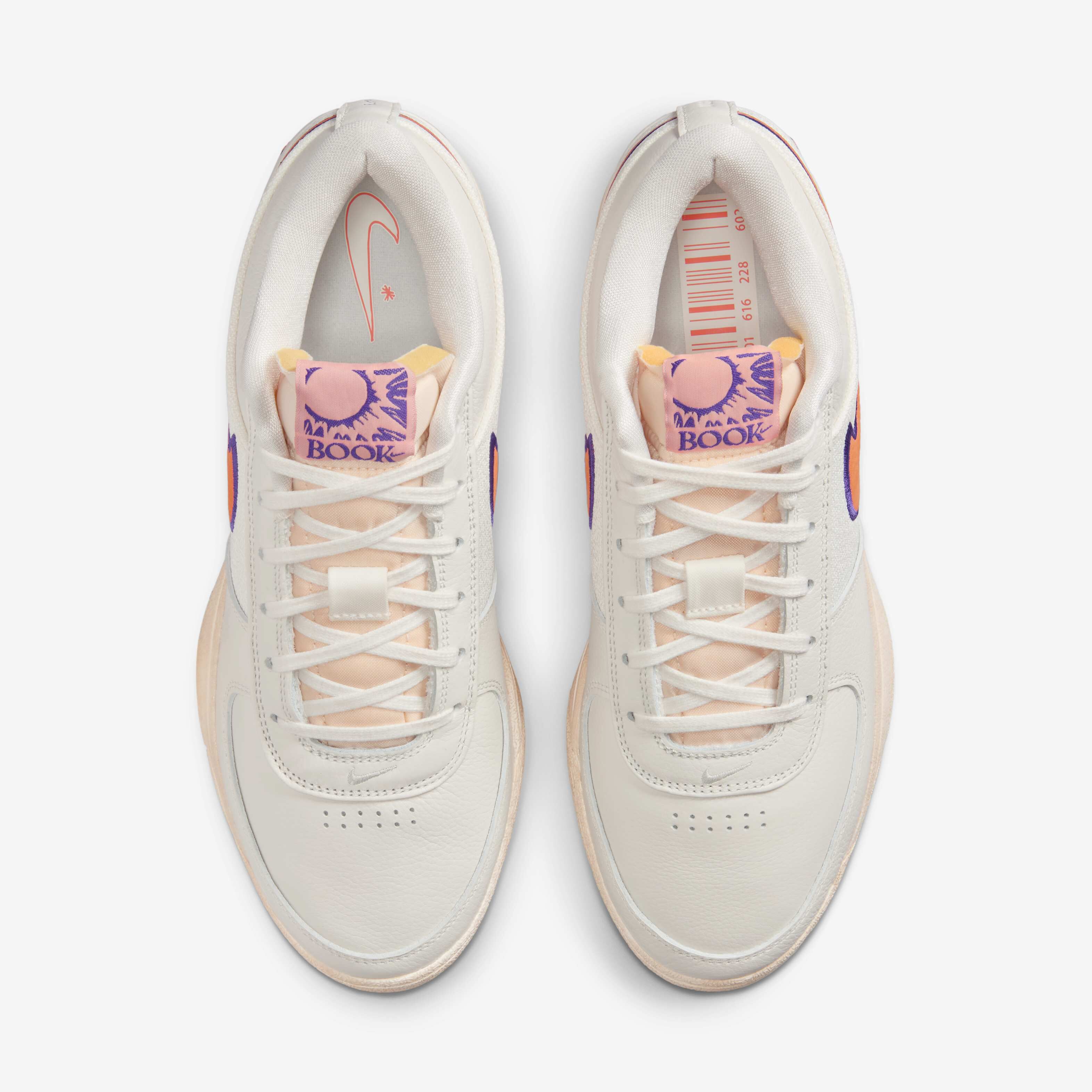 Nike Book 1 EP Sail / Clay Orange - May 2025 - FJ4250106