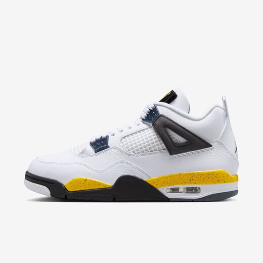 Jordan Retro Styles-JRDN, Air Jordan 4 Retro "Tour Yellow", Men's Shoes
