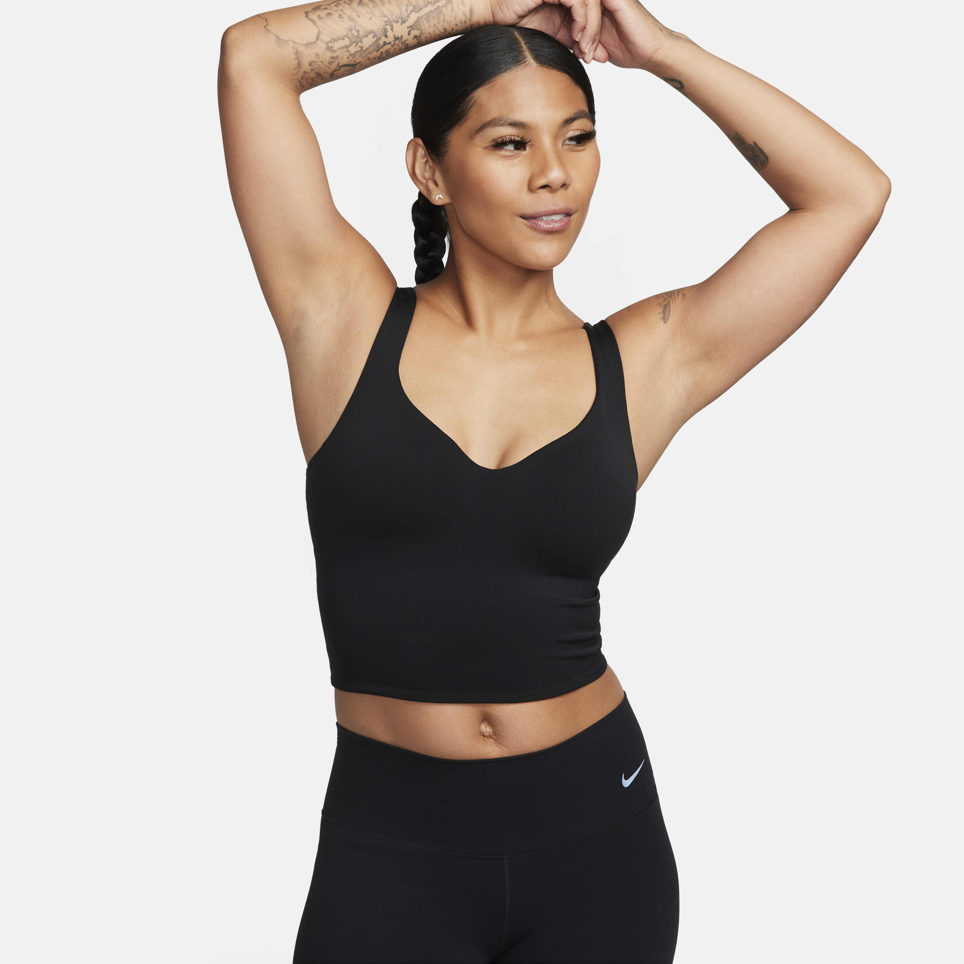 Nike tank with built in sports bra shop