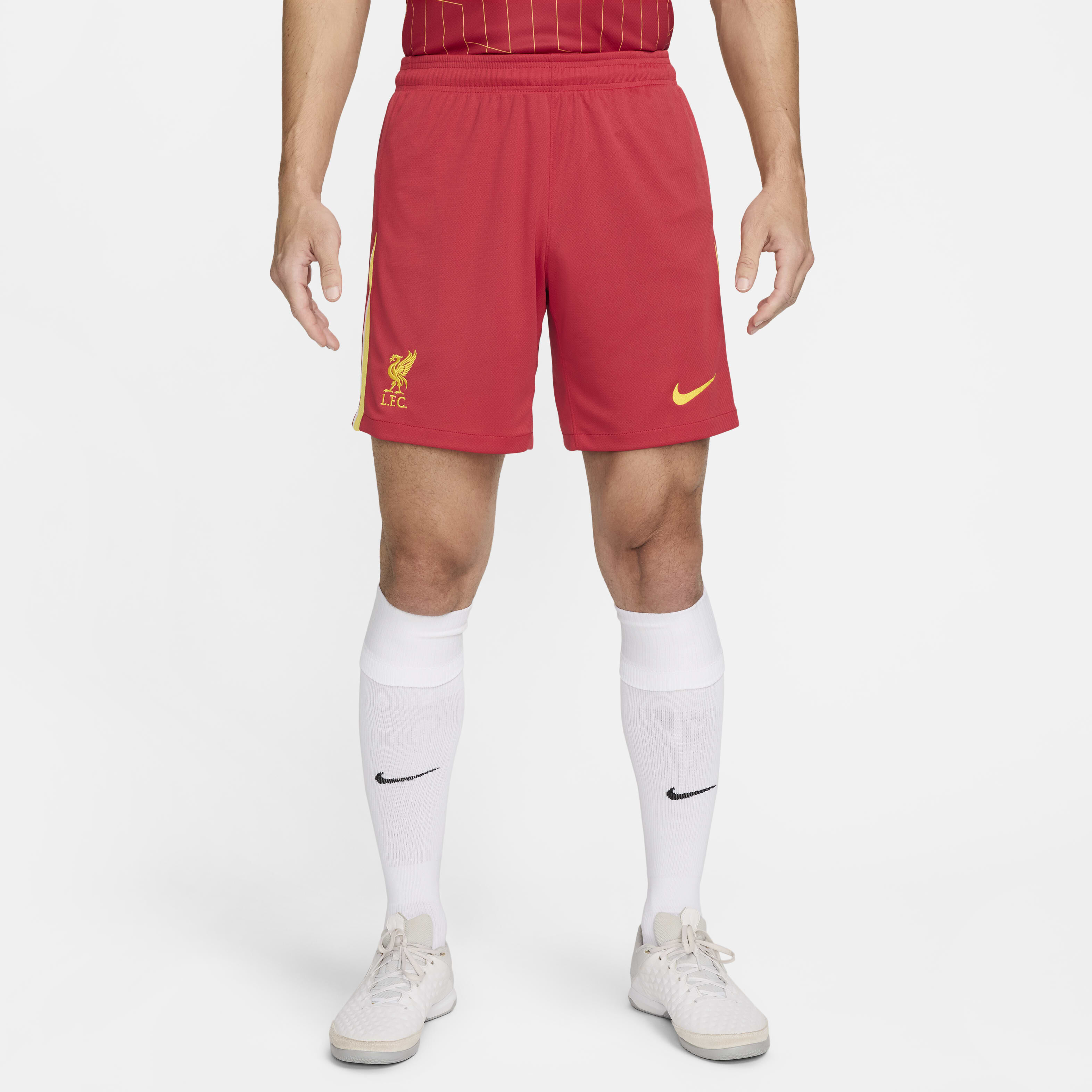 Buy Liverpool F.C. 2024 Stadium Home Men s Nike Dri FIT Football Replica Shorts Nike Kuwait Official