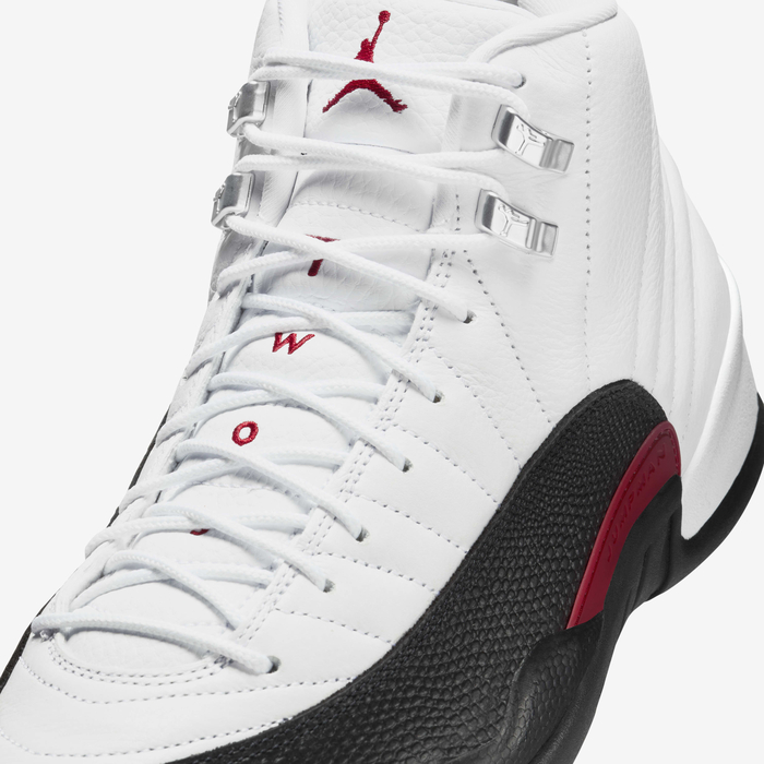 Buy Air Jordan 12 Retro Men's Shoes White/Black/Gym Red Nike