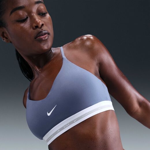 صدريات رياضية للجيم-نايكي, نايكي اندي, صدرية رياضية مبطنة بدعم خفيف قابلة للتعديل للنساء