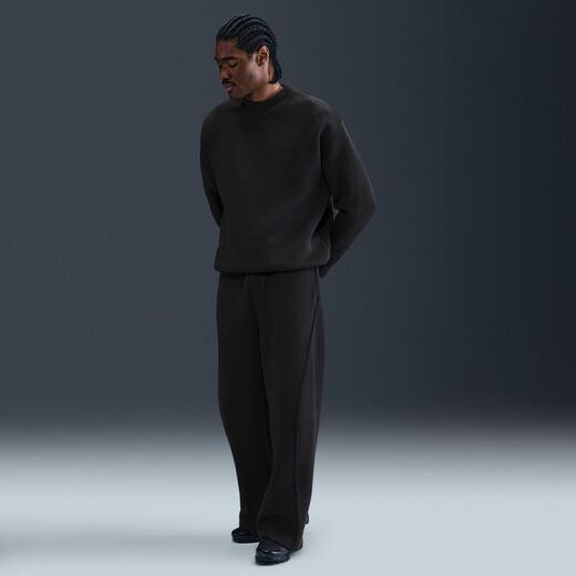 Just Do It-Nike, Nike Tech, Men's Fleece Loose-Fit Open Hem Trousers