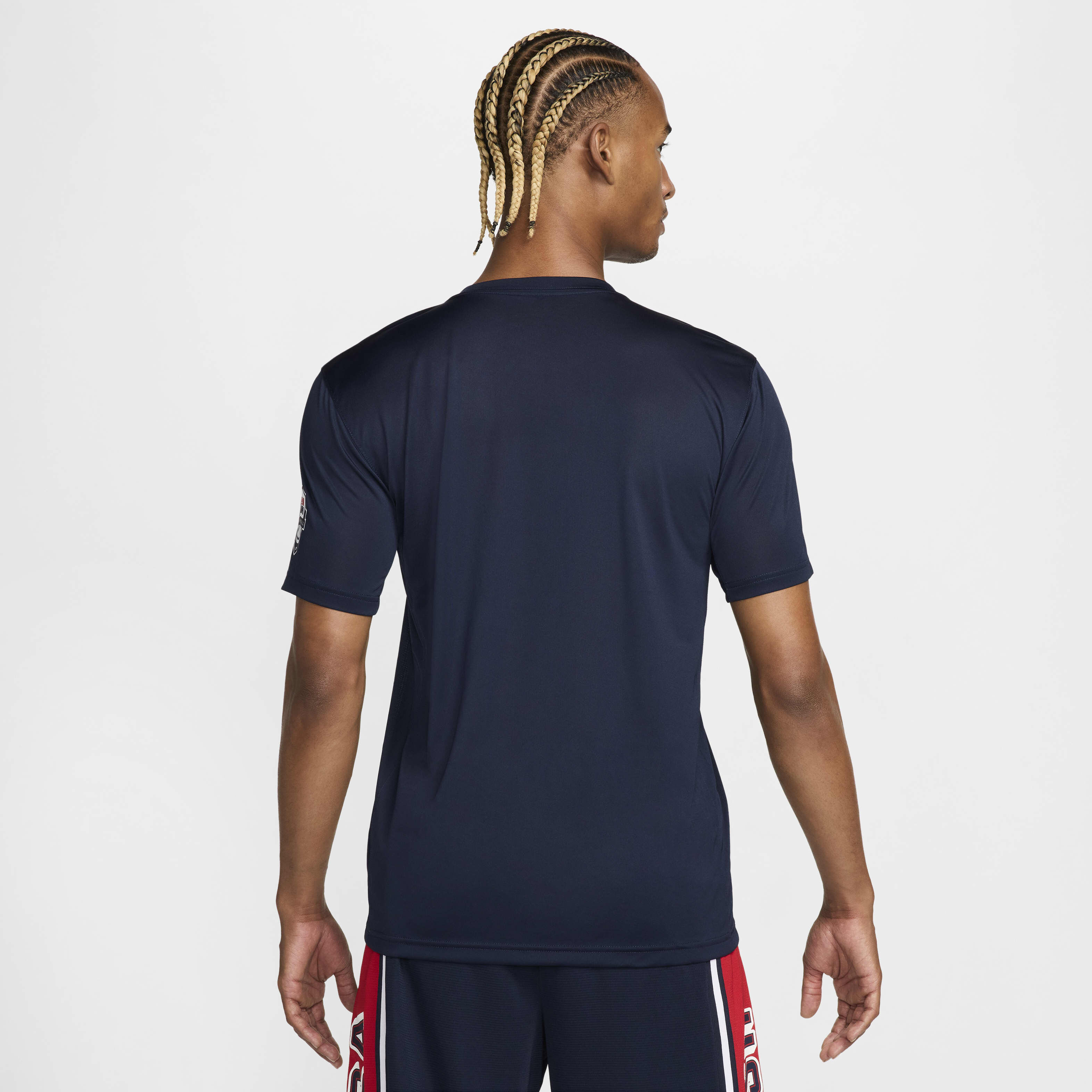 Buy USA Practice Men's Nike Basketball T-Shirt - Obsidian/Obsidian/White |  Nike Kuwait Official