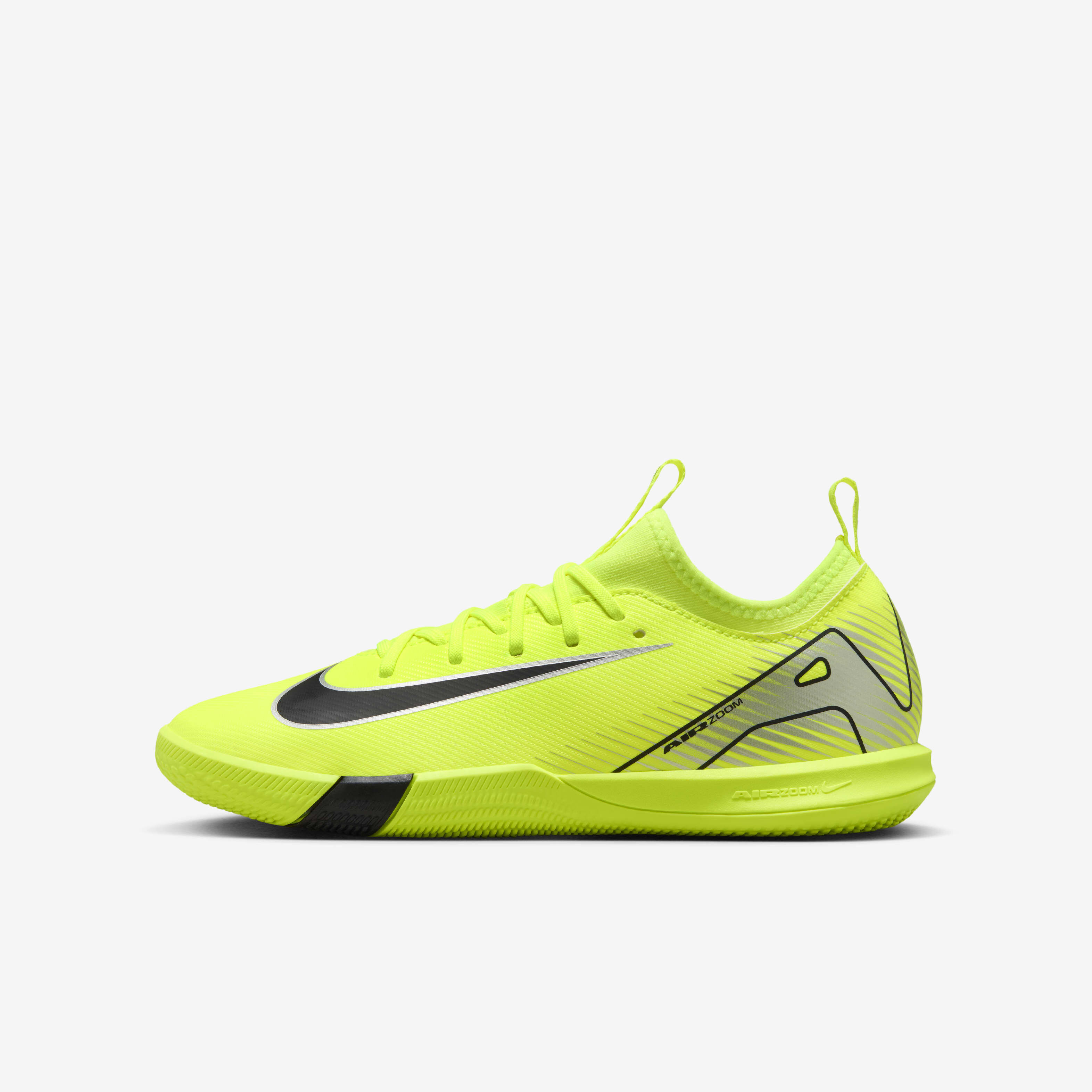 Nike neon football shoes top