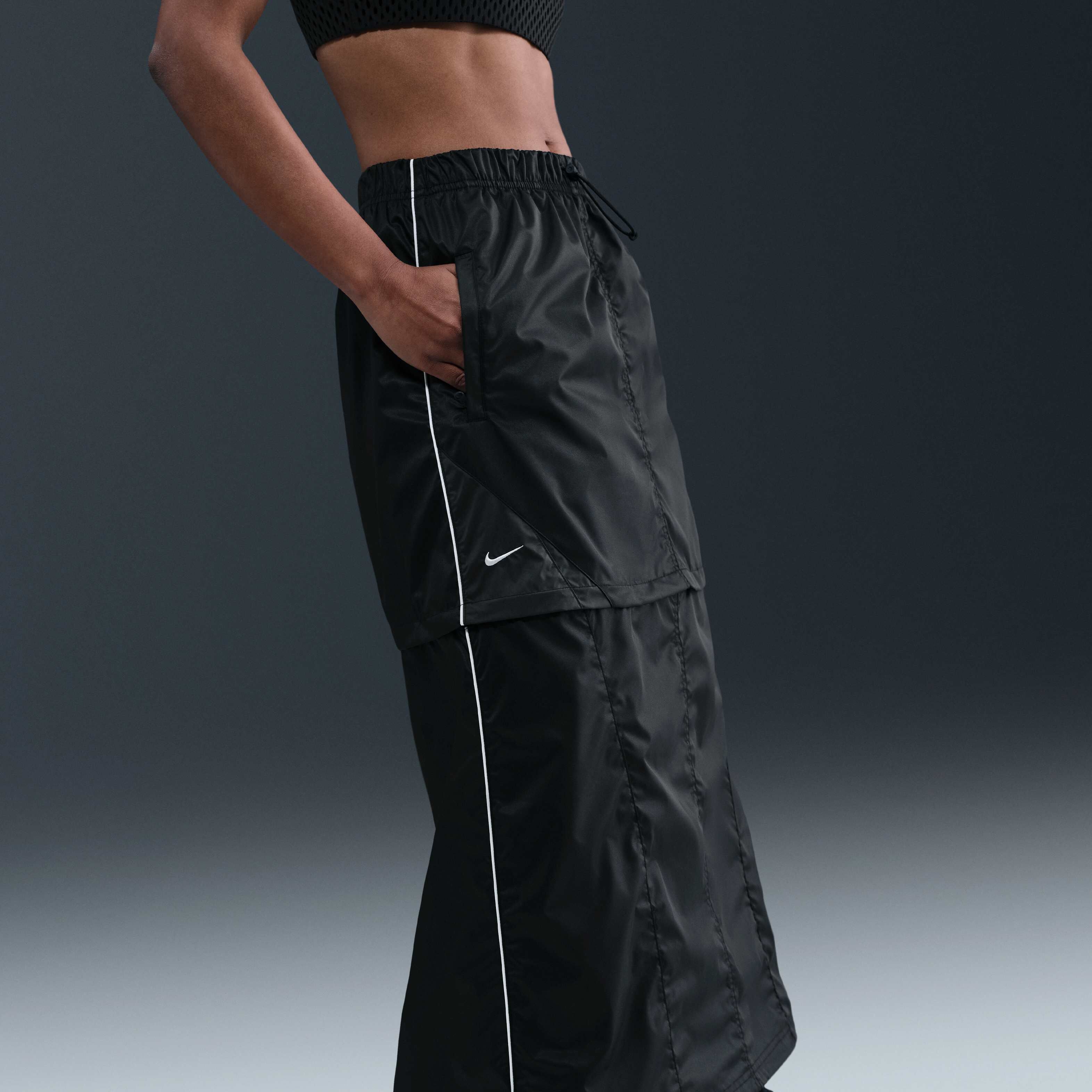 Buy Nike Sportswear Shox Woman's Zip-Off Skirt - Black/Anthracite