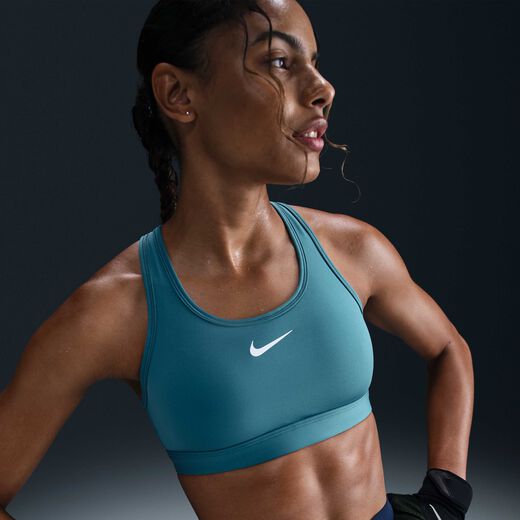 Women's Sports Bras Medium Support Sale-Nike, Nike Swoosh Medium Support, Women's Padded Sports Bra