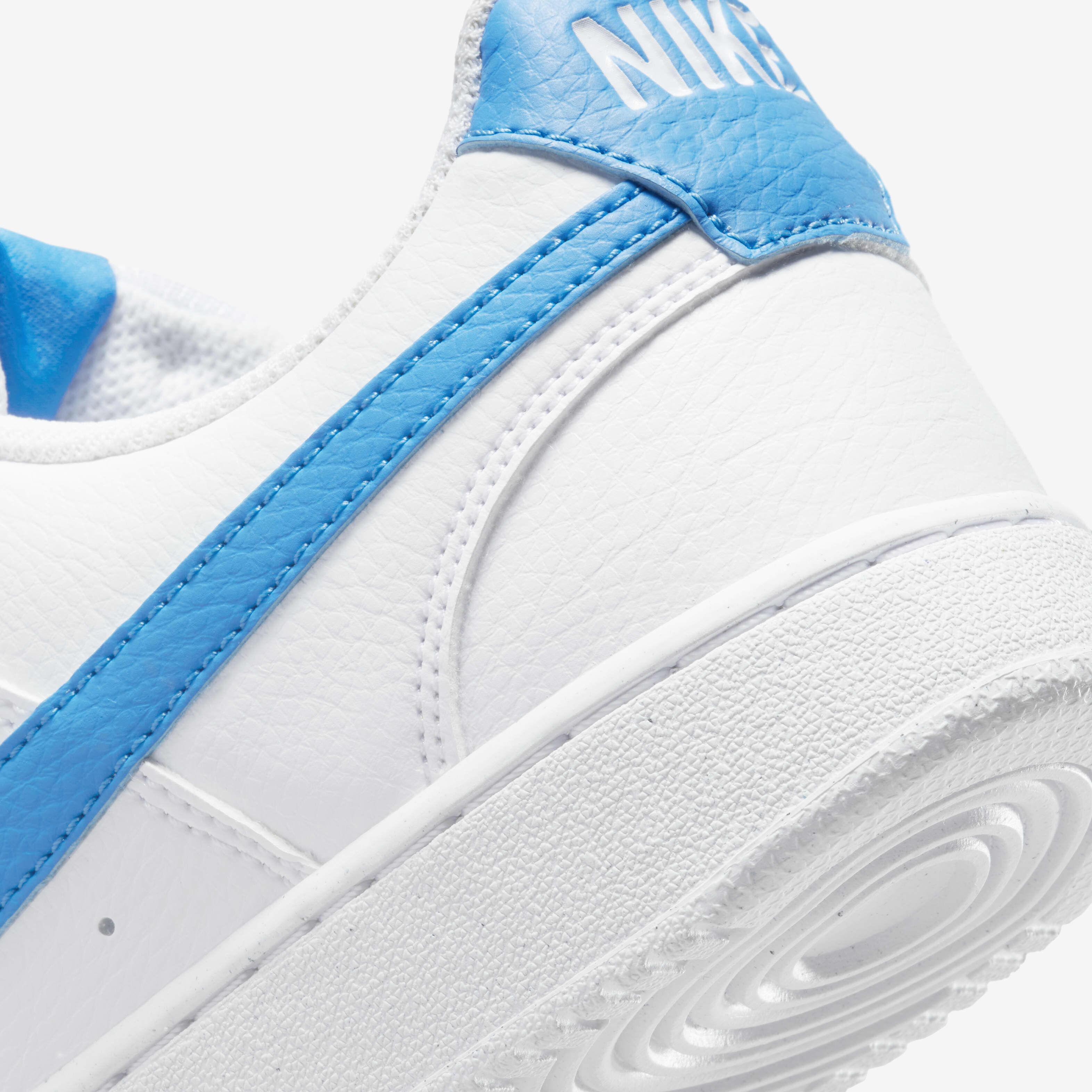 Buy Nike Court Vision Low Next Nature Men s Shoes White Light Photo Blue Nike Kuwait Official