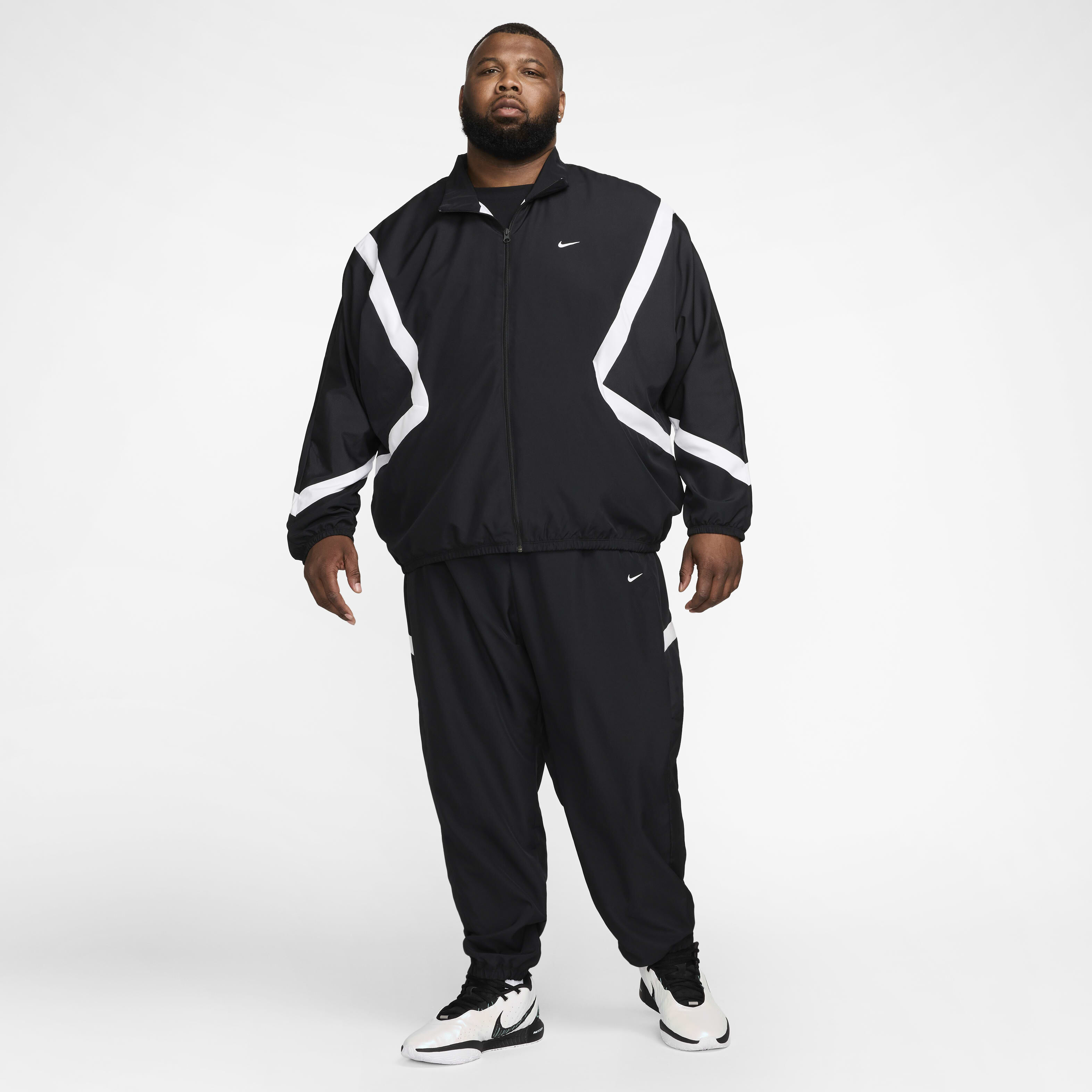 【NIKE】M's ICON Woven Basketball Jacket+Pants Setup★正品★ Buy Nike Icon Men's Woven Basketball Jacket - Black/Black