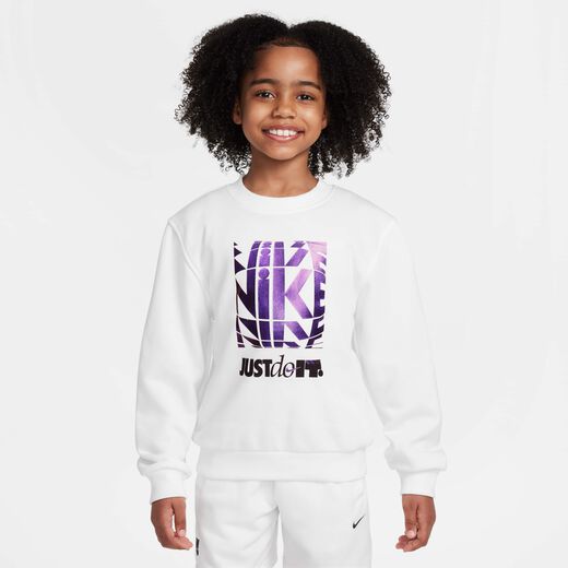 Hoodies & Sweatshirts-Nike, Nike Sportswear Club, Big Kids' French-Terry Hoodie
