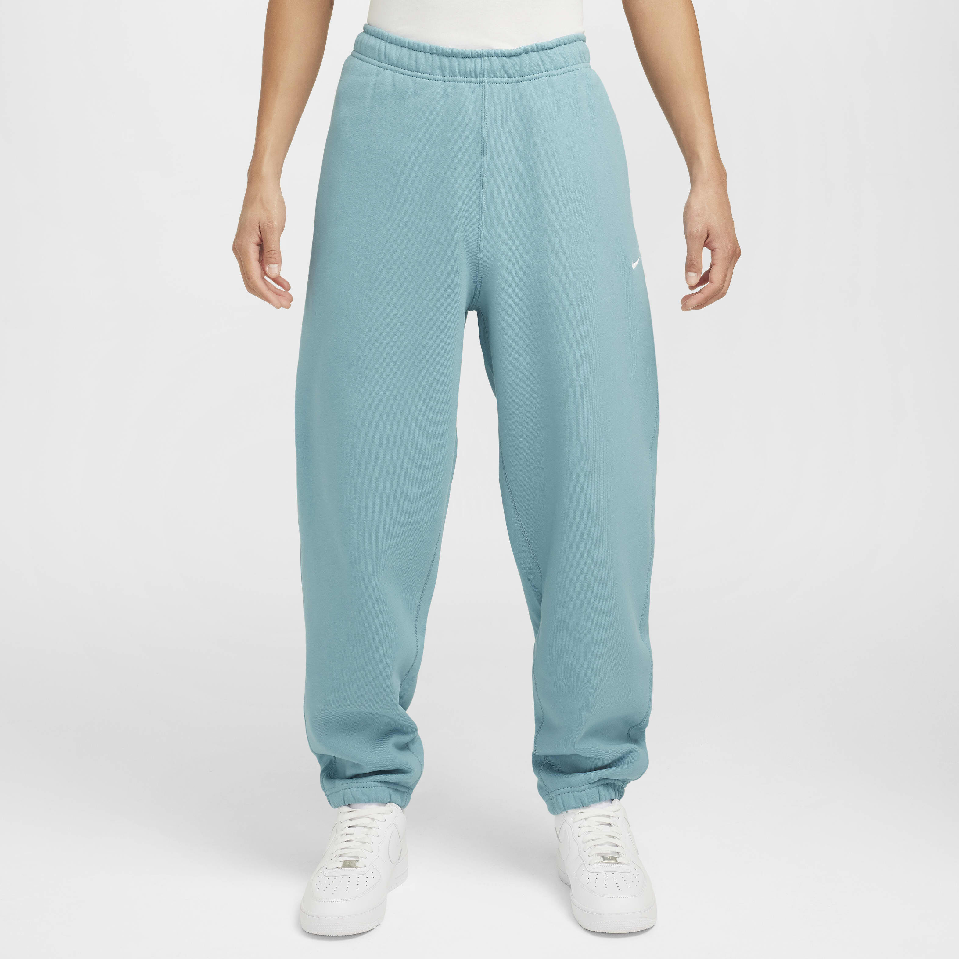 Nike swoosh colour block fleece pants online