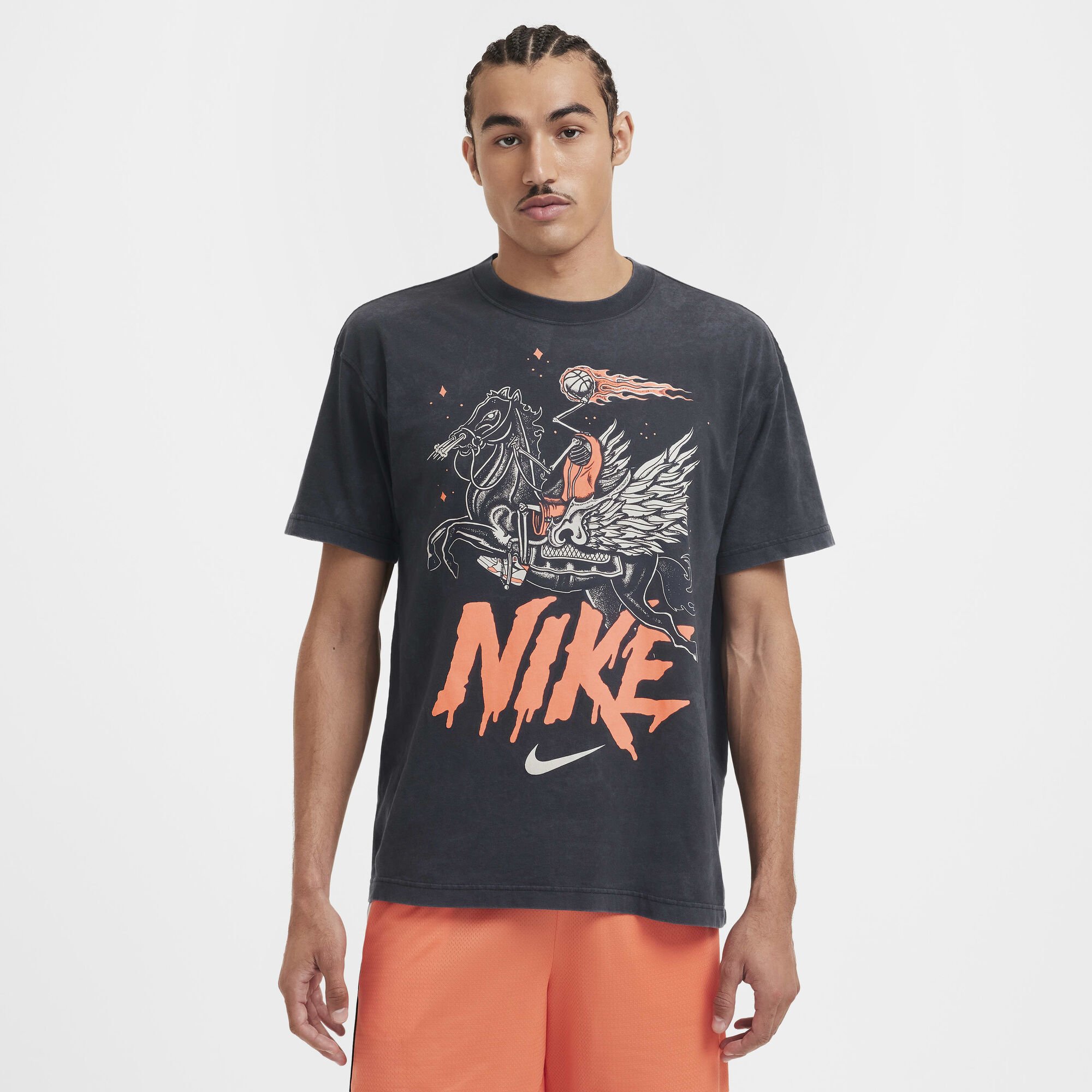 Buy Nike Men's Max90 Basketball T-Shirt Black Nike Kuwait Official