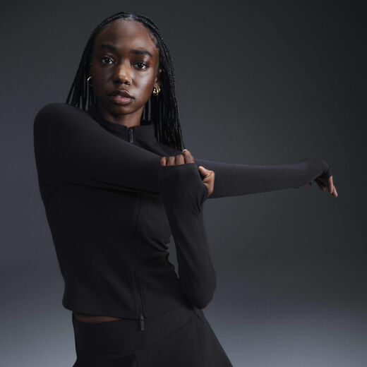 Infinisoft-Nike, Nike Zenvy, Women's Dri-FIT Full-Zip Long-Sleeve Top