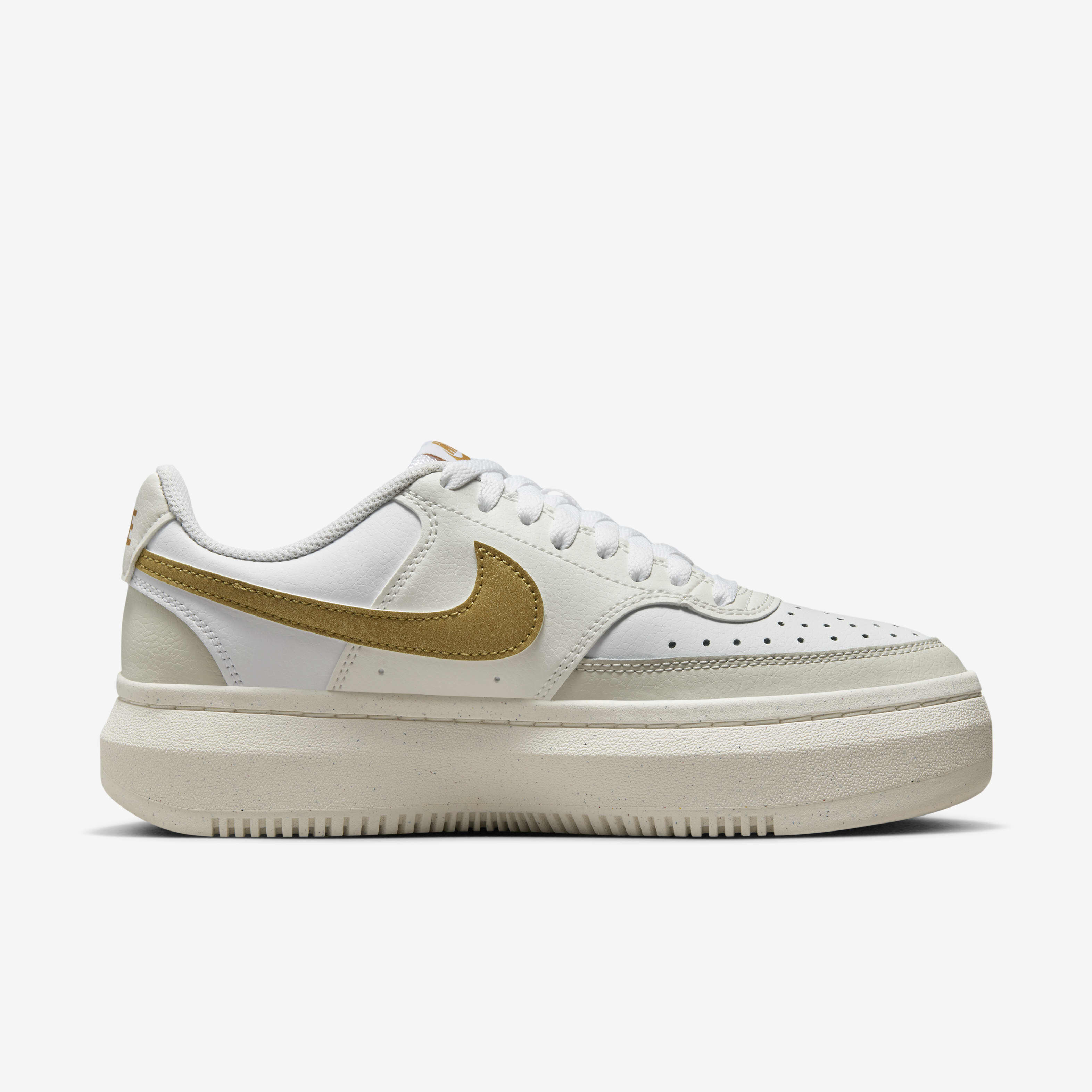 Buy Nike Court Vision Alta Women's Shoes - White/Light Bone
